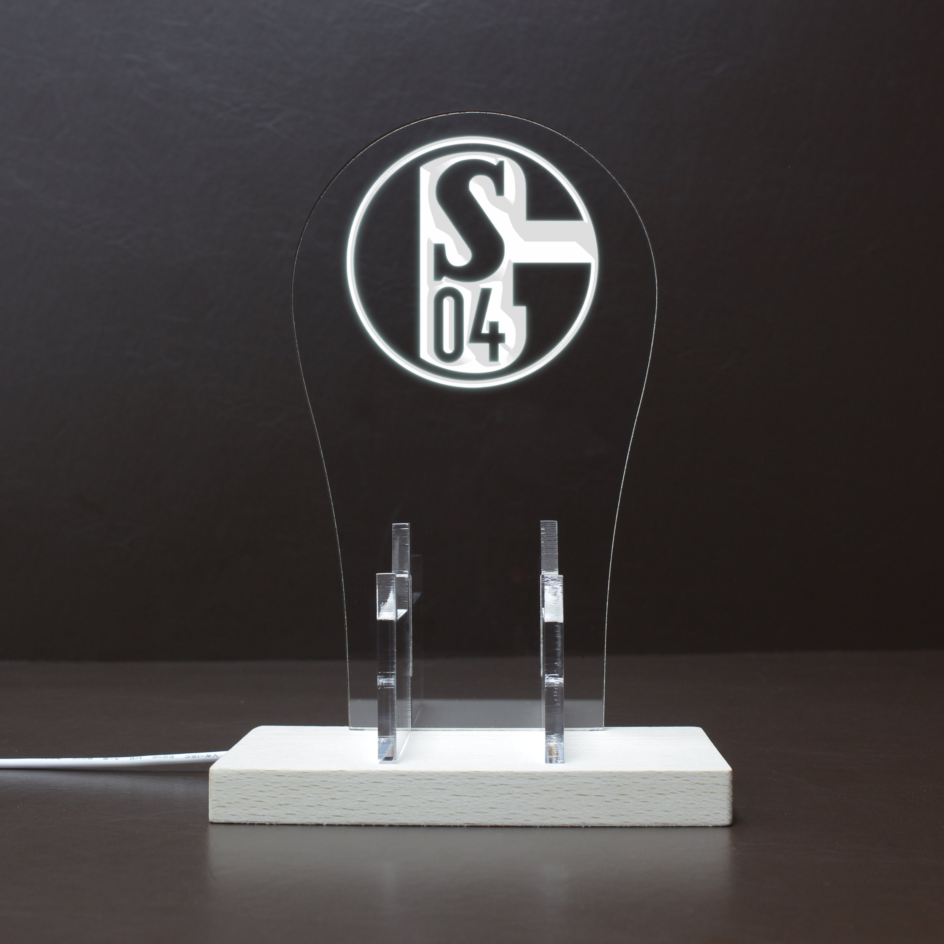 FC Schalke 04 RGB LED Gaming Headset Controller Stand