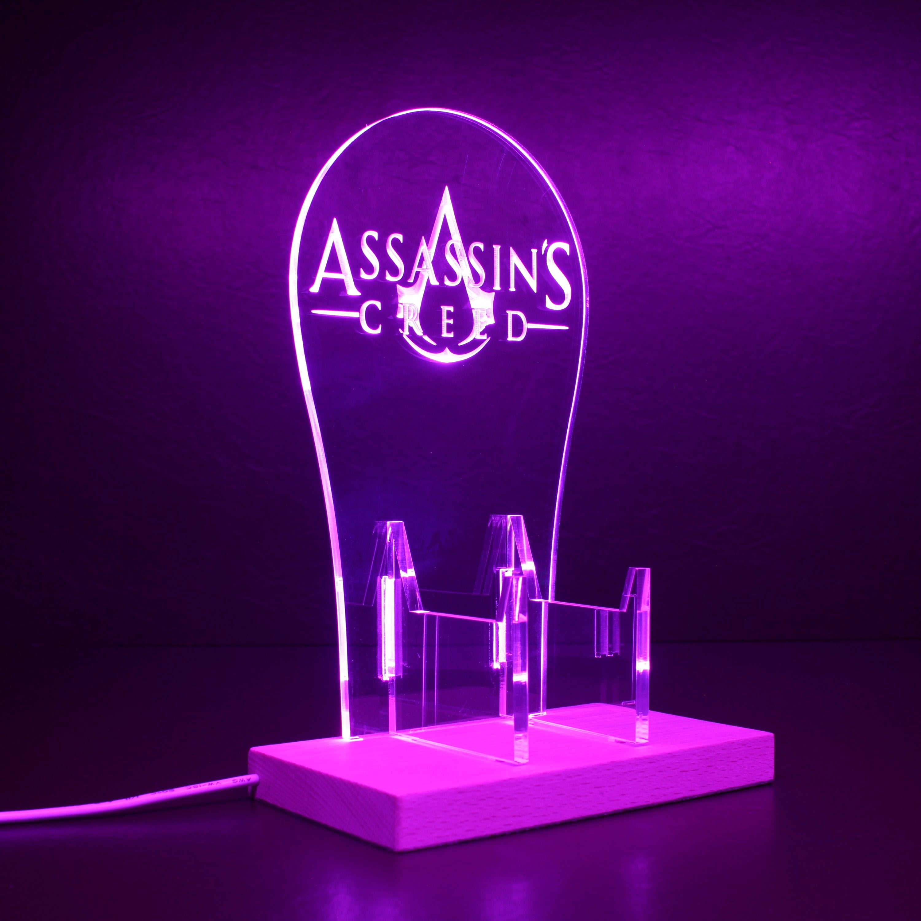 Assassin's Creed RGB LED Gaming Headset Controller Stand