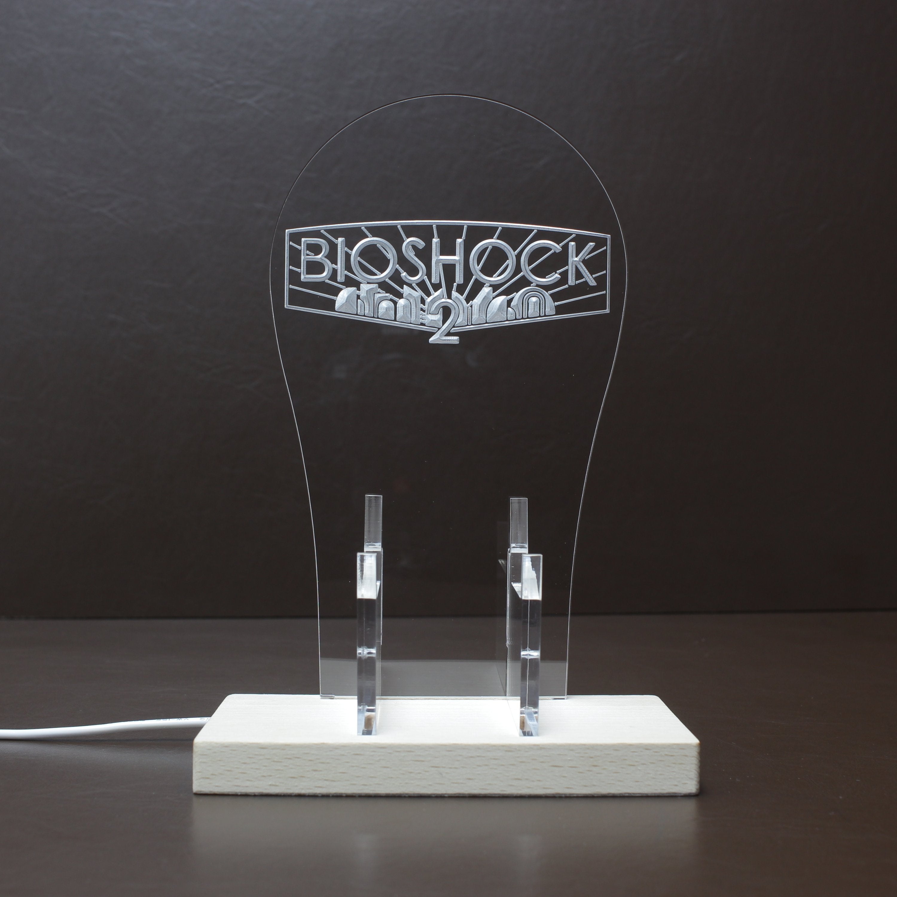 BioShock 2 RGB LED Gaming Headset Controller Stand