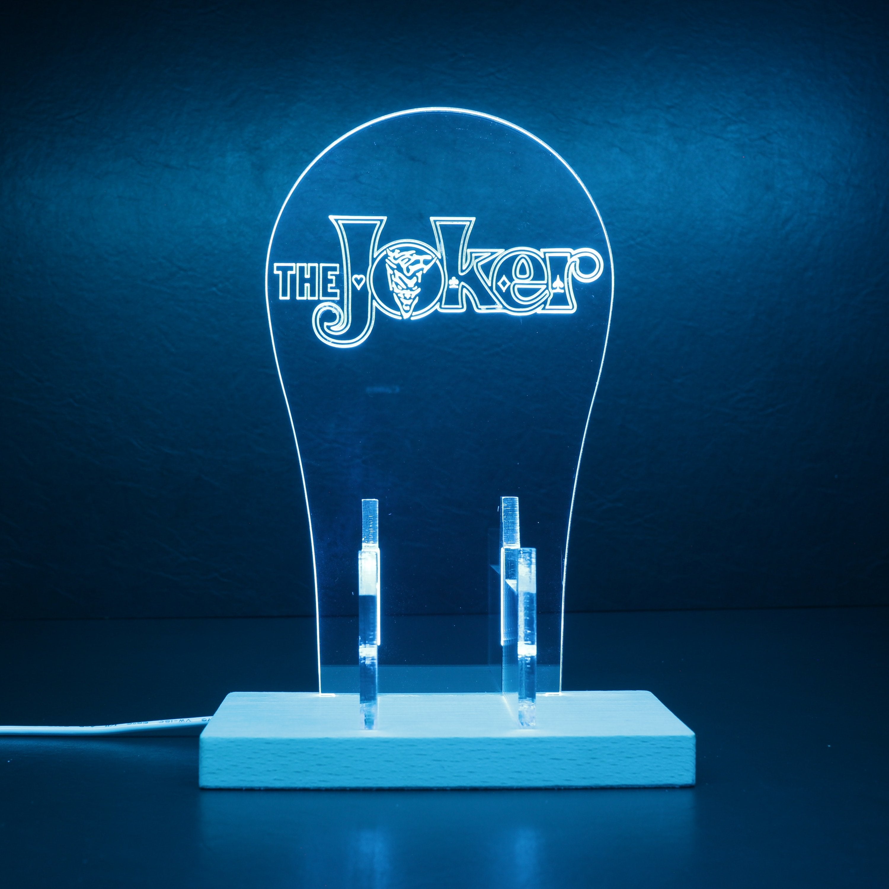 The Joker RGB LED Gaming Headset Controller Stand