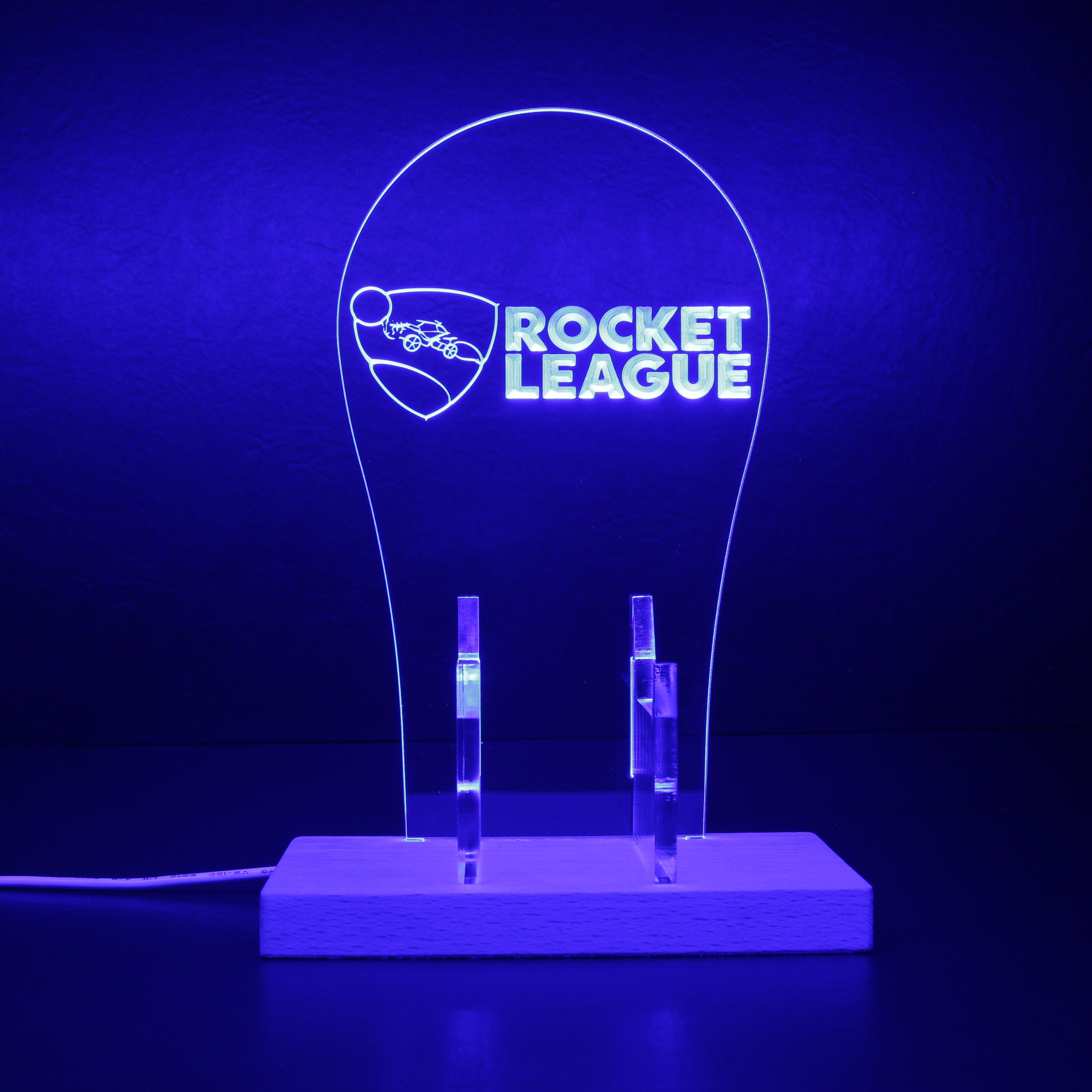 Rocket League RGB LED Gaming Headset Controller Stand