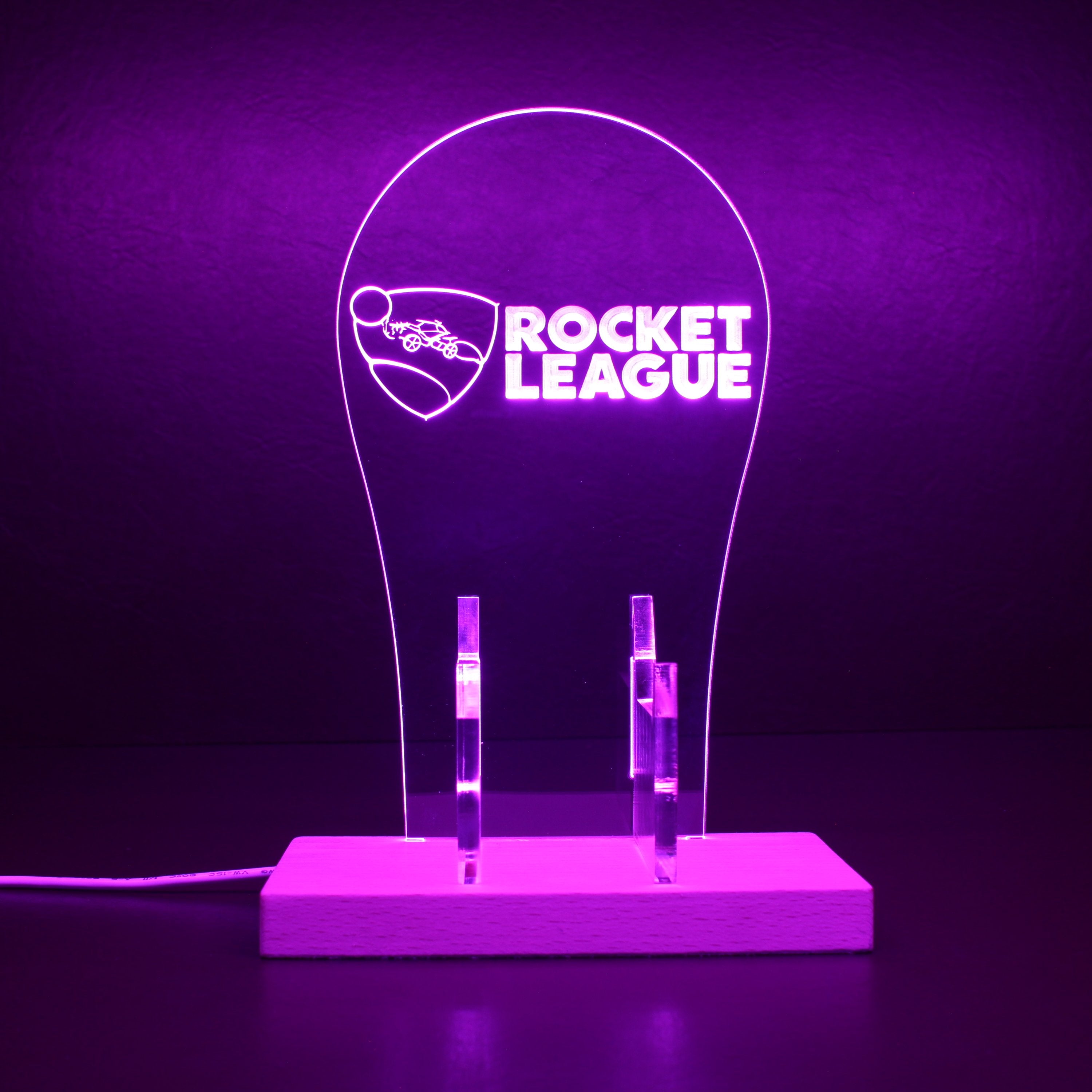 Rocket League RGB LED Gaming Headset Controller Stand