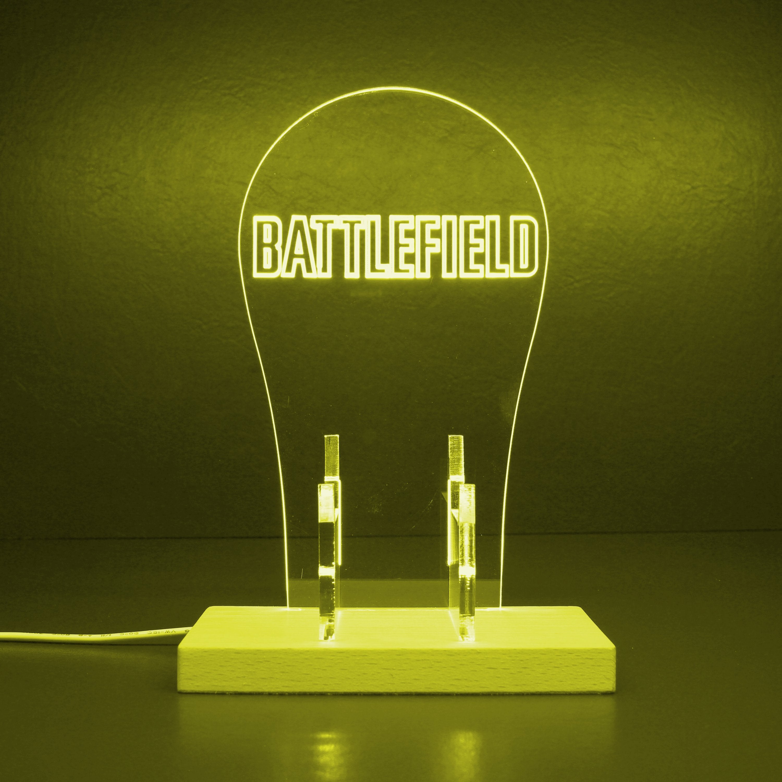 BattleField RGB LED Gaming Headset Controller Stand