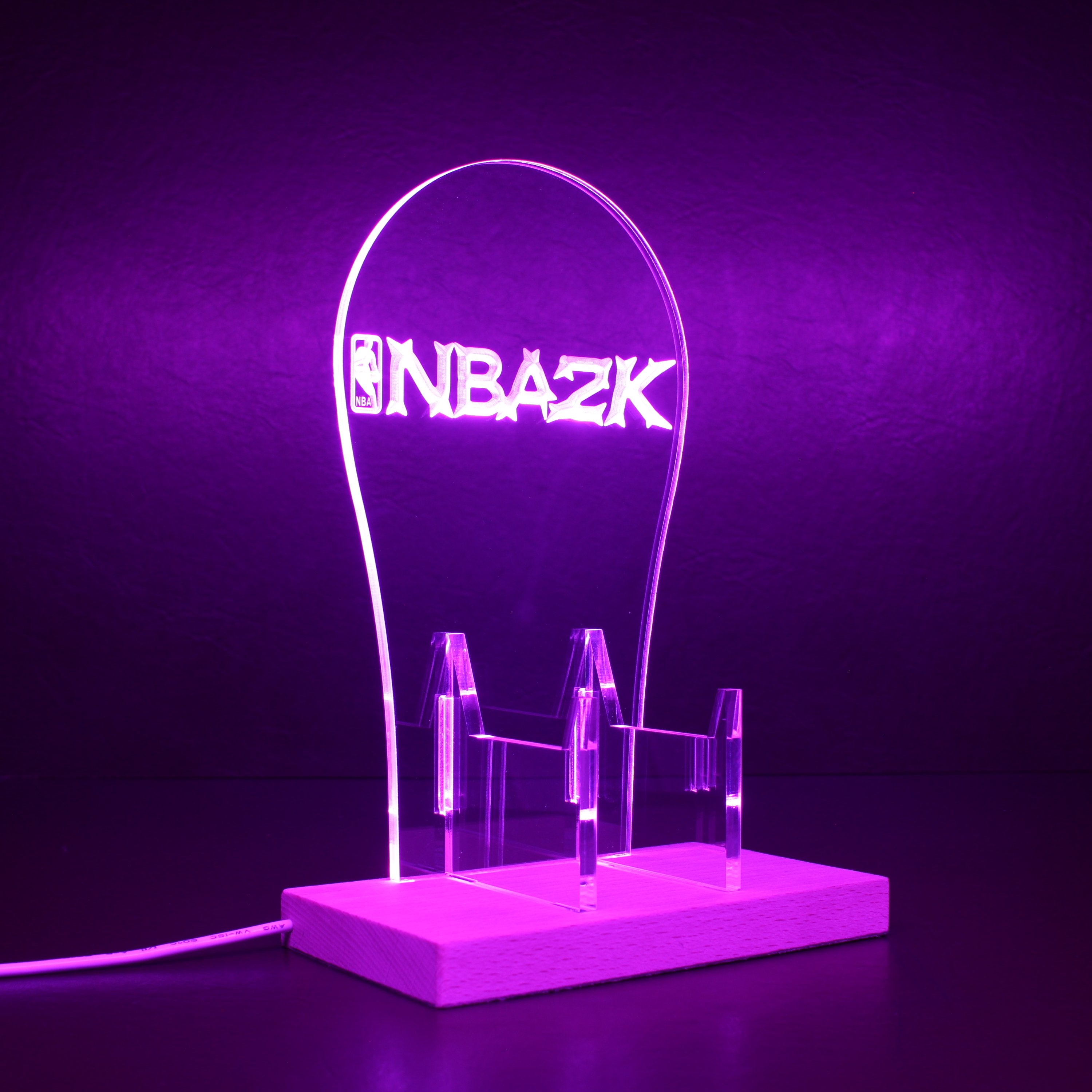 NBA2K RGB LED Gaming Headset Controller Stand