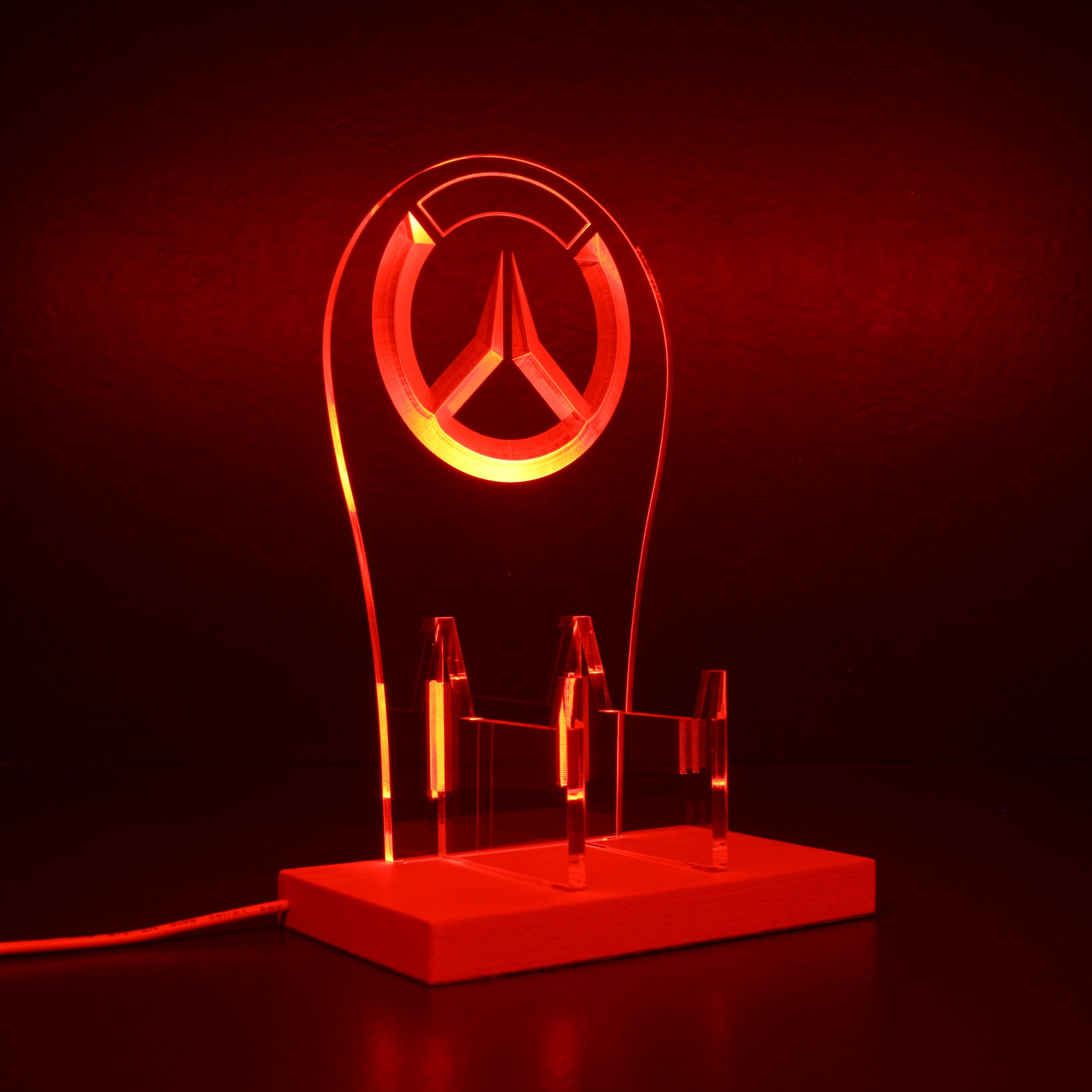 Overwatch RGB LED Gaming Headset Controller Stand