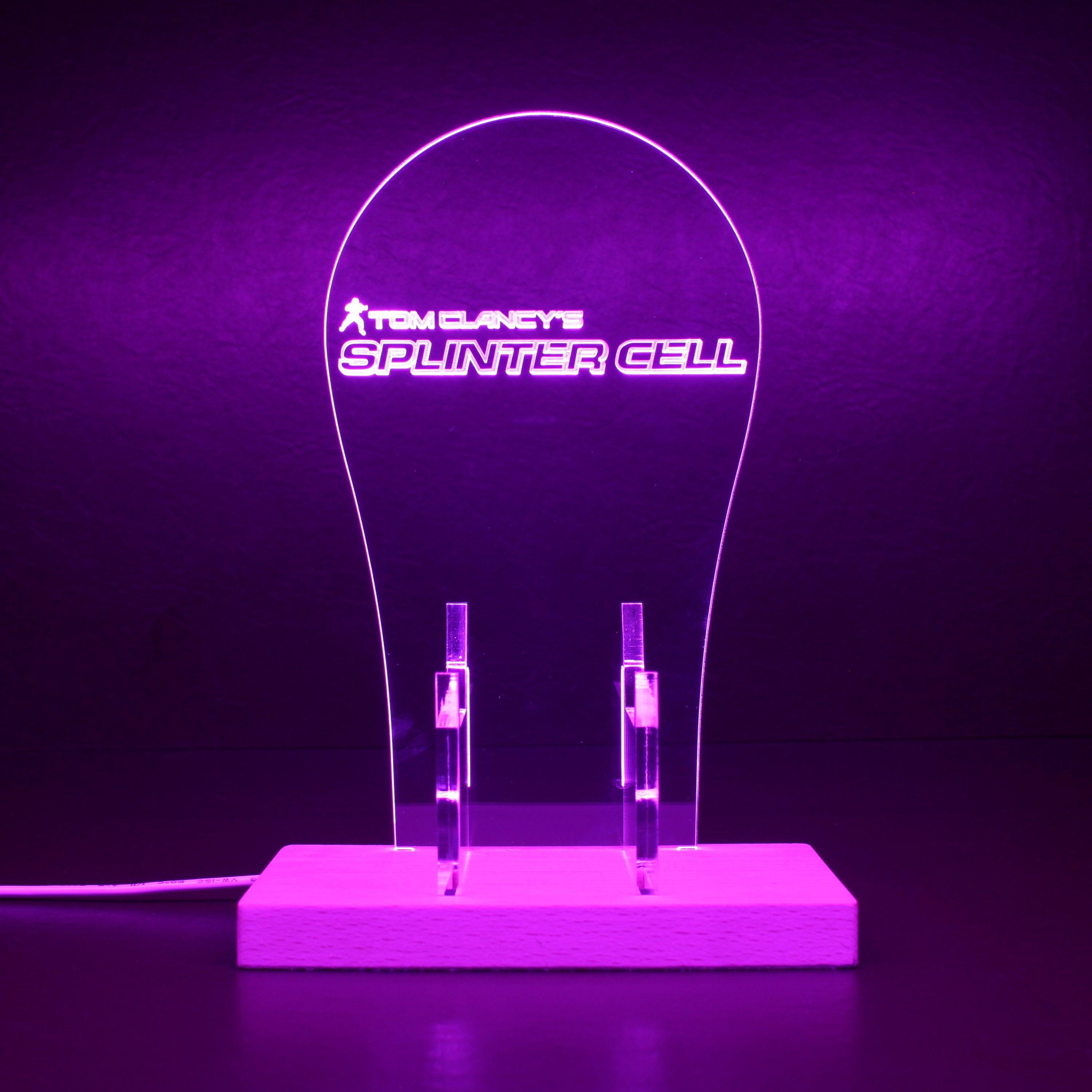 Tom Clancy's RGB LED Gaming Headset Controller Stand
