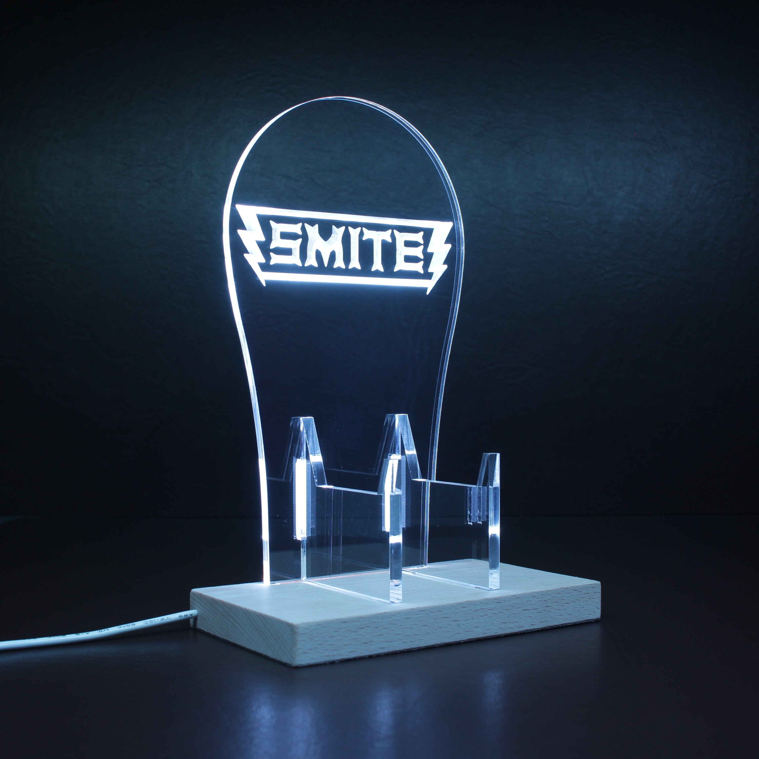 Smite RGB LED Gaming Headset Controller Stand