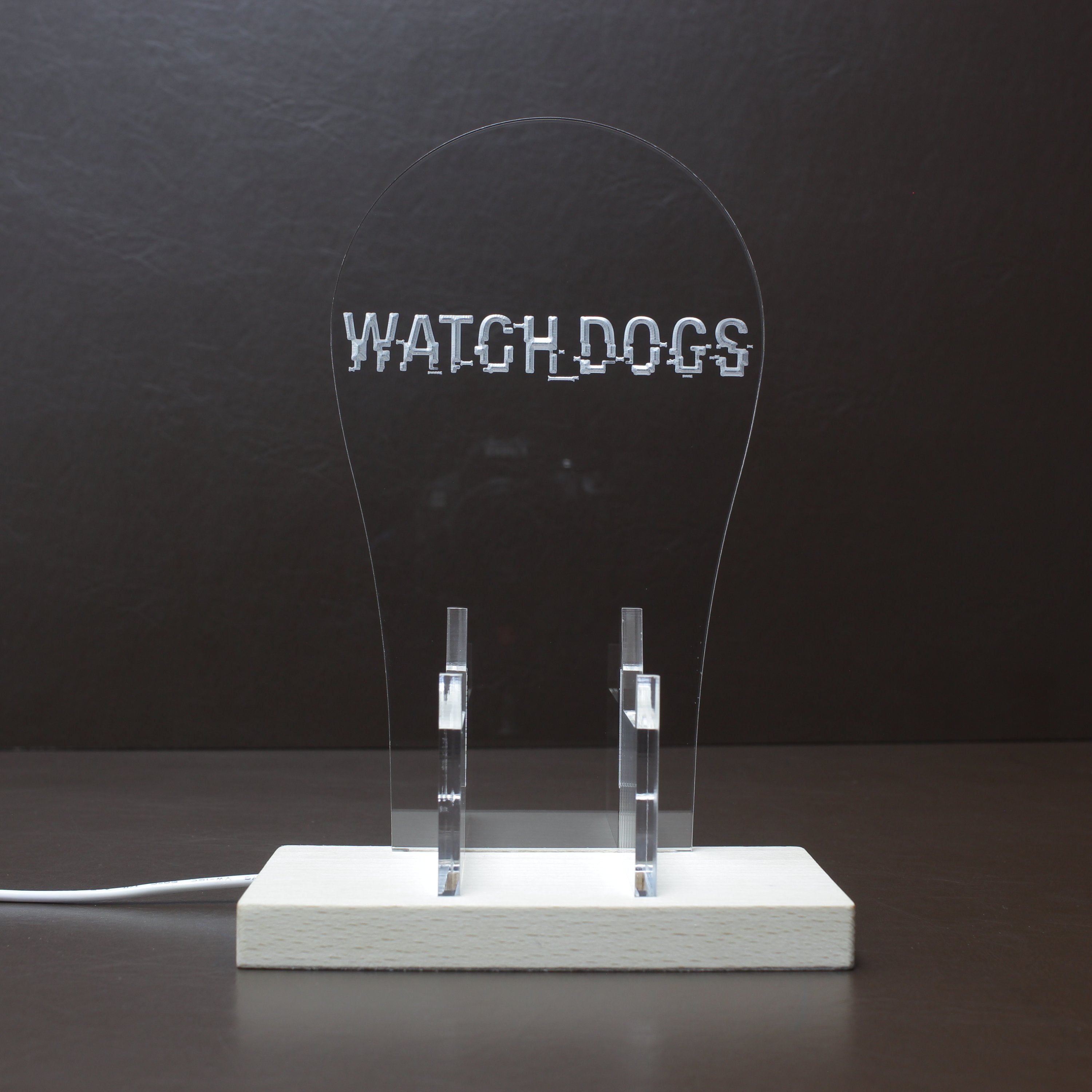 WATCH DOGS RGB LED Gaming Headset Controller Stand