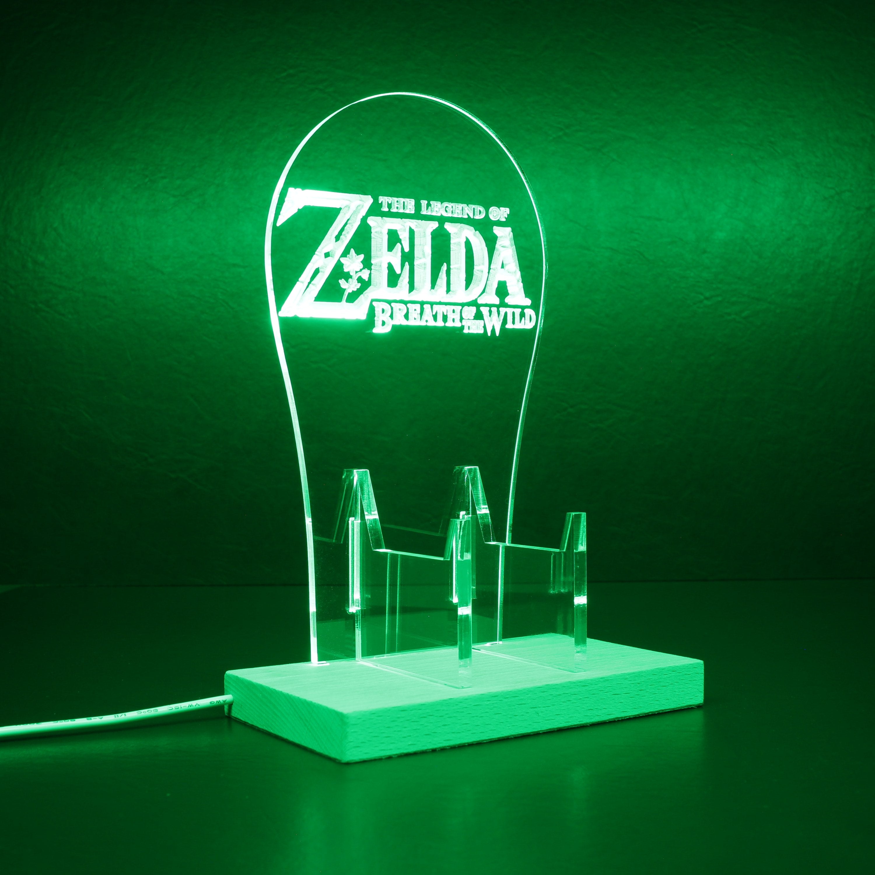 The Legend of Zelda RGB LED Gaming Headset Controller Stand