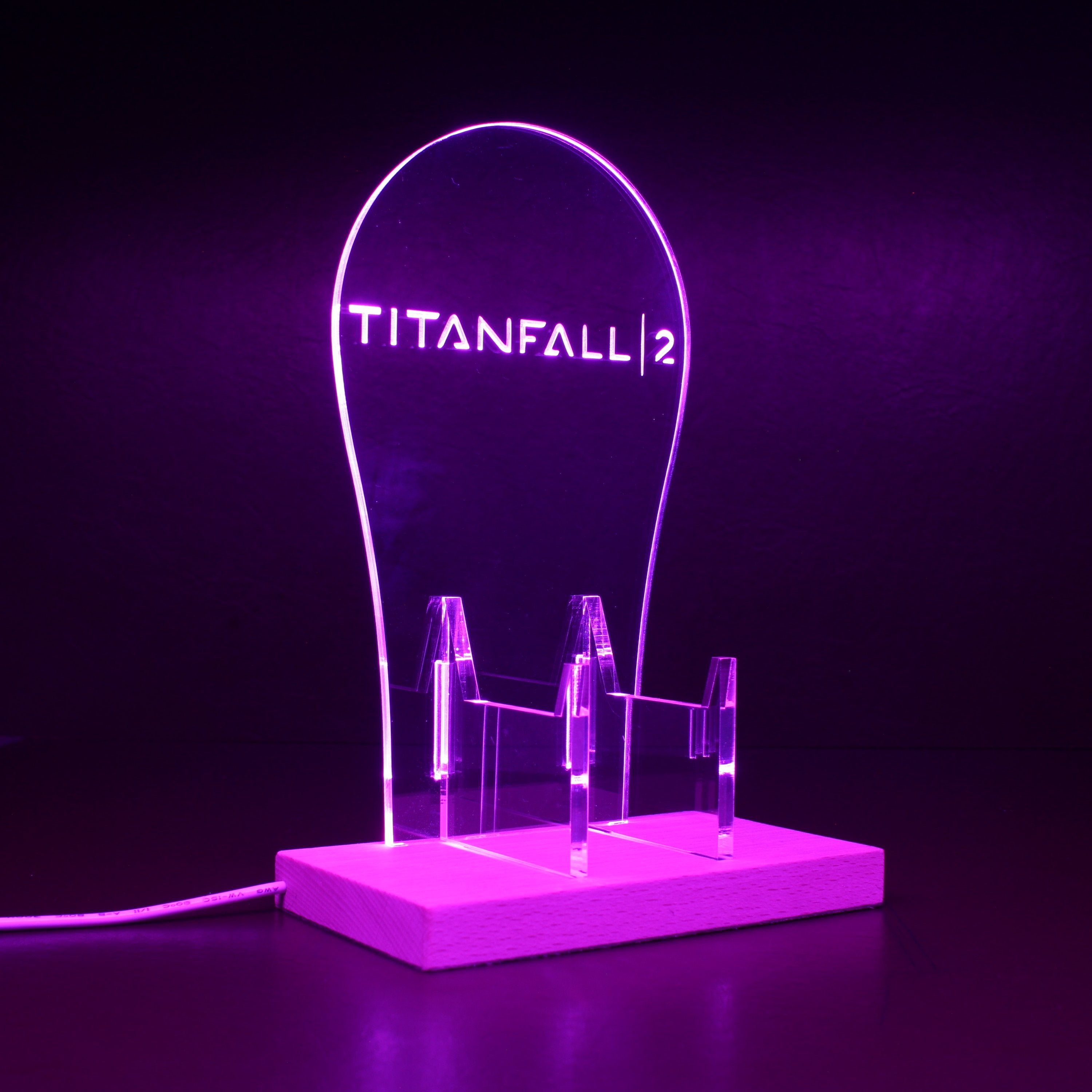 Titan Fall 2 RGB LED Gaming Headset Controller Stand