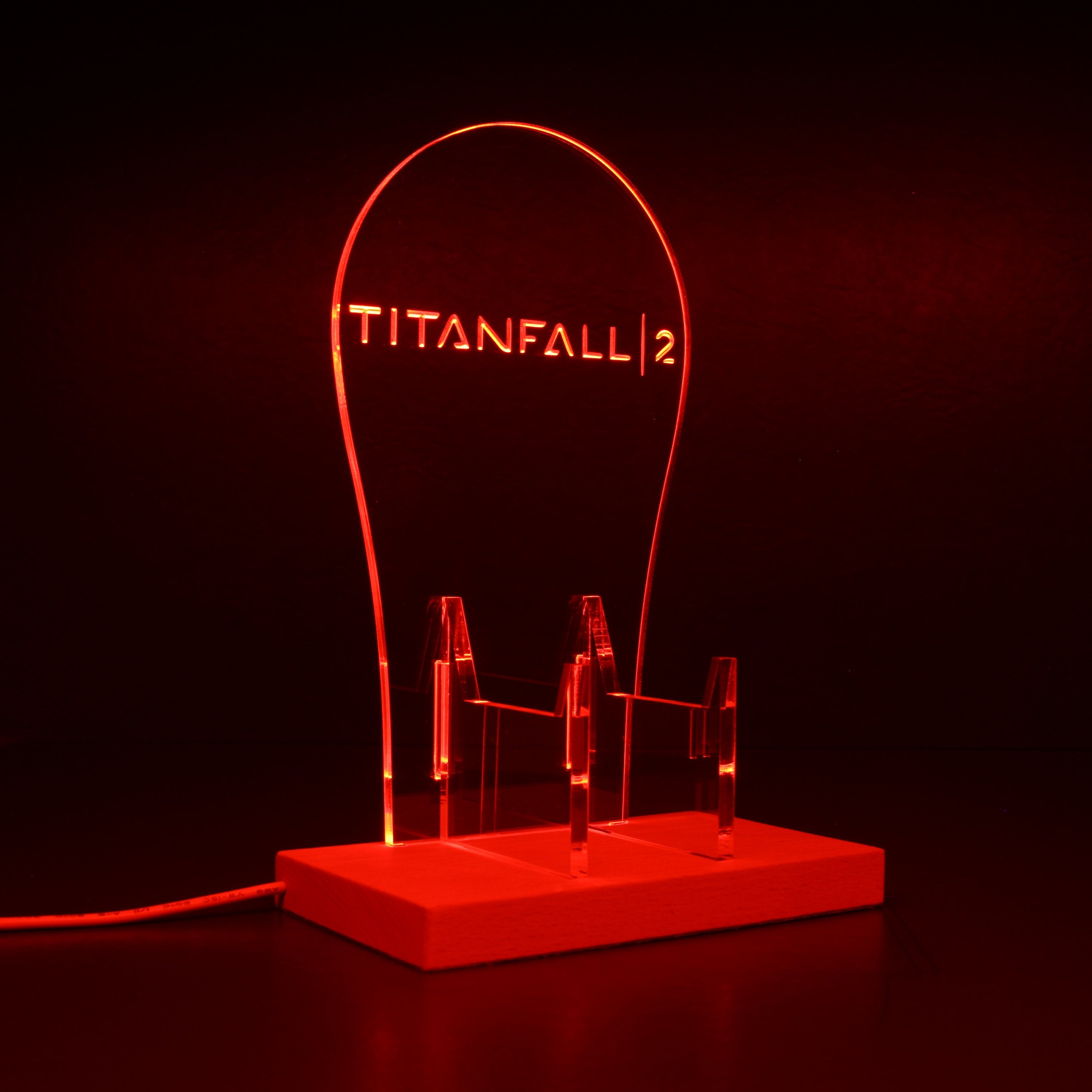 Titan Fall 2 RGB LED Gaming Headset Controller Stand