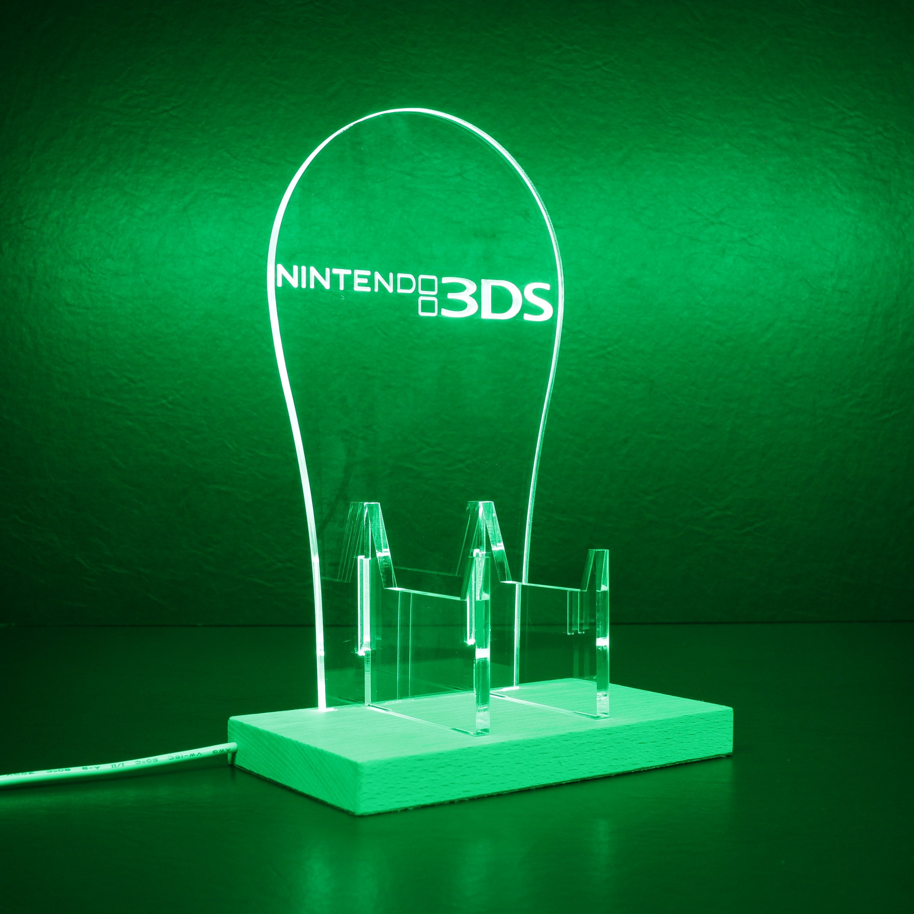 Nintendo 3DS RGB LED Gaming Headset Controller Stand