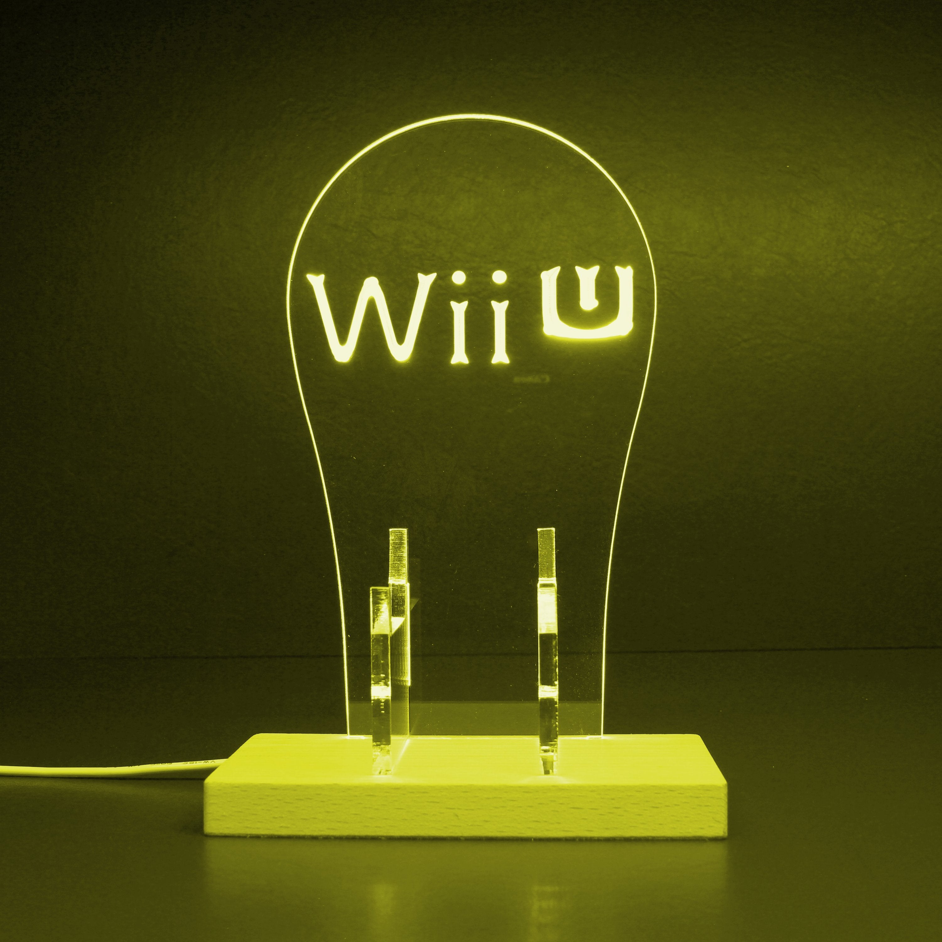 Wii U RGB LED Gaming Headset Controller Stand