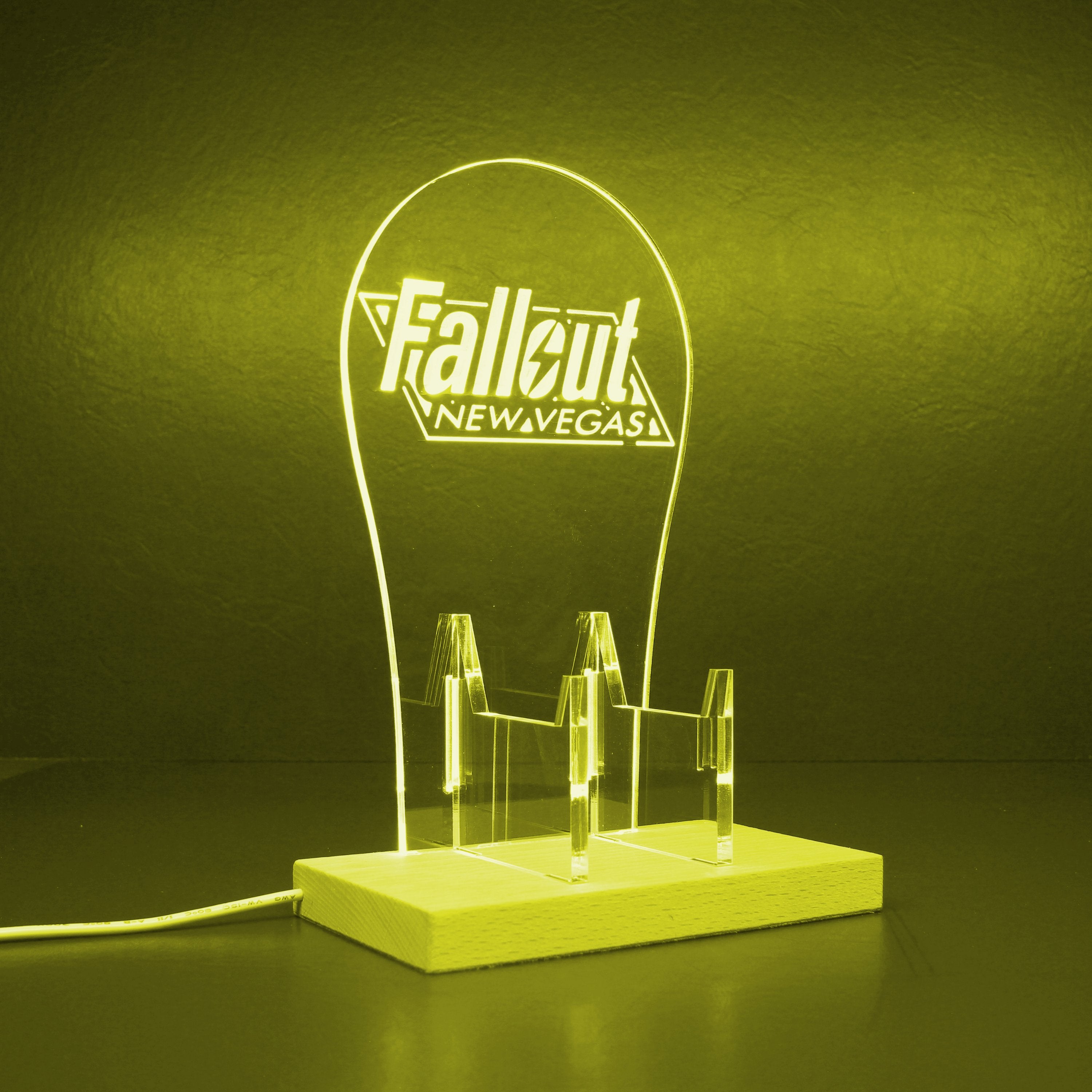 Fallout  RGB LED Gaming Headset Controller Stand