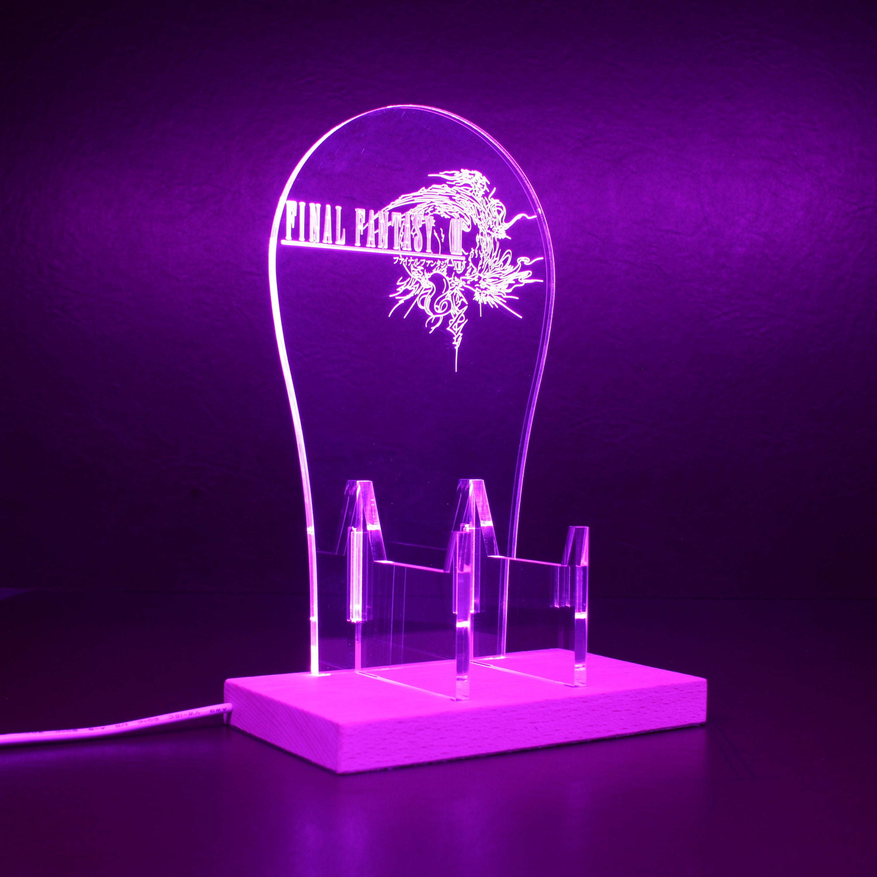 Final Fantasy 13 RGB LED Gaming Headset Controller Stand