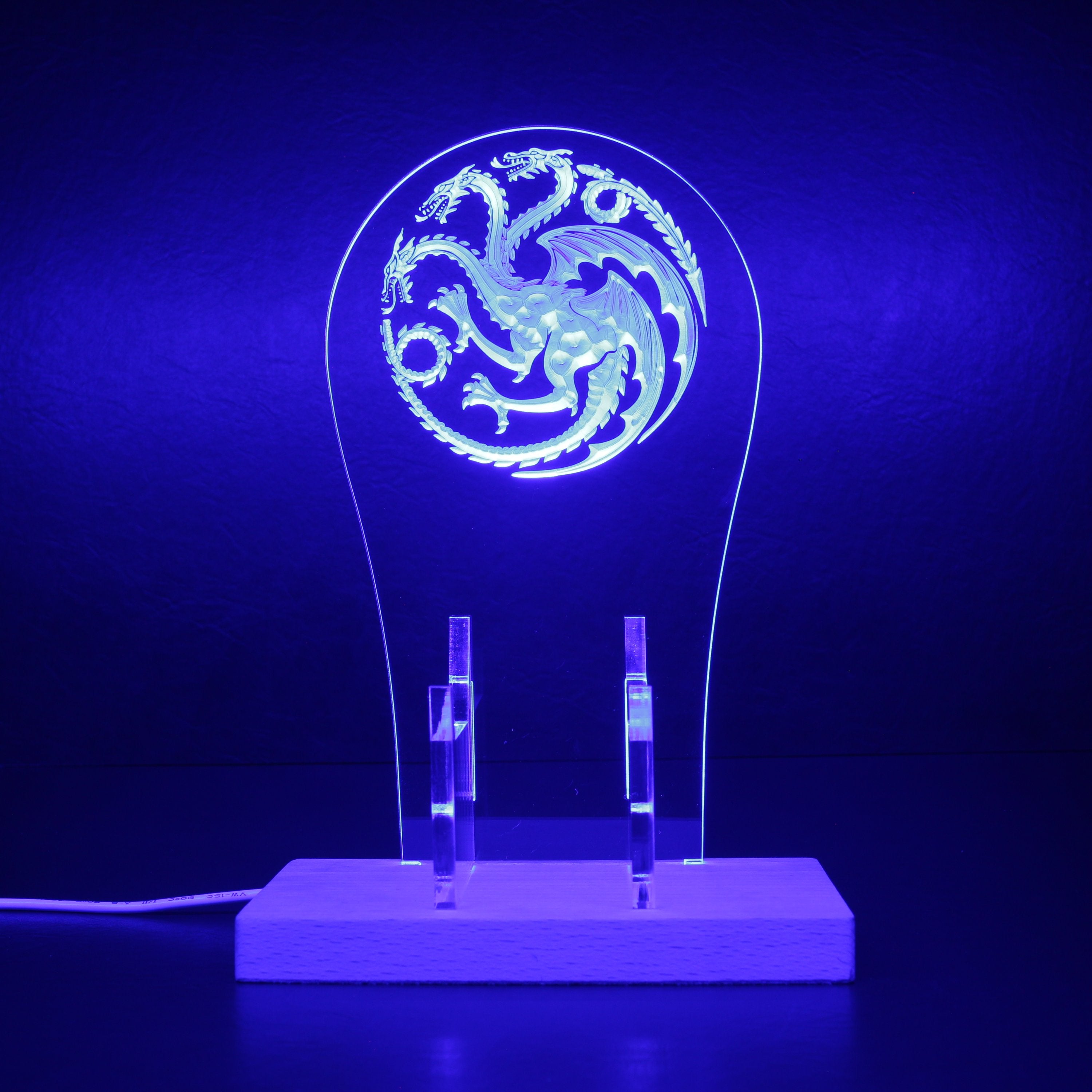 House Of the Dragon RGB LED Gaming Headset Controller Stand