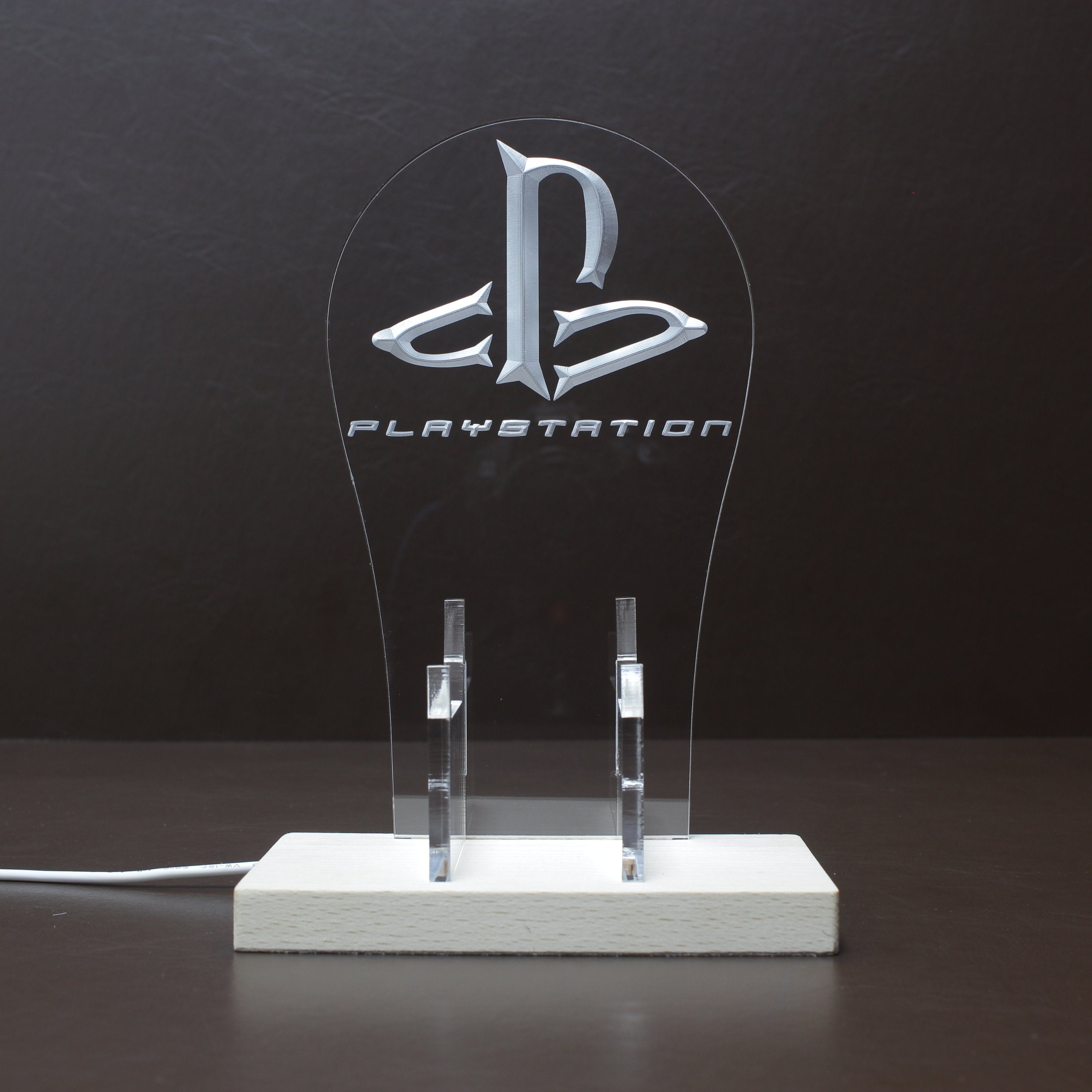 Playstation RGB LED Gaming Headset Controller Stand