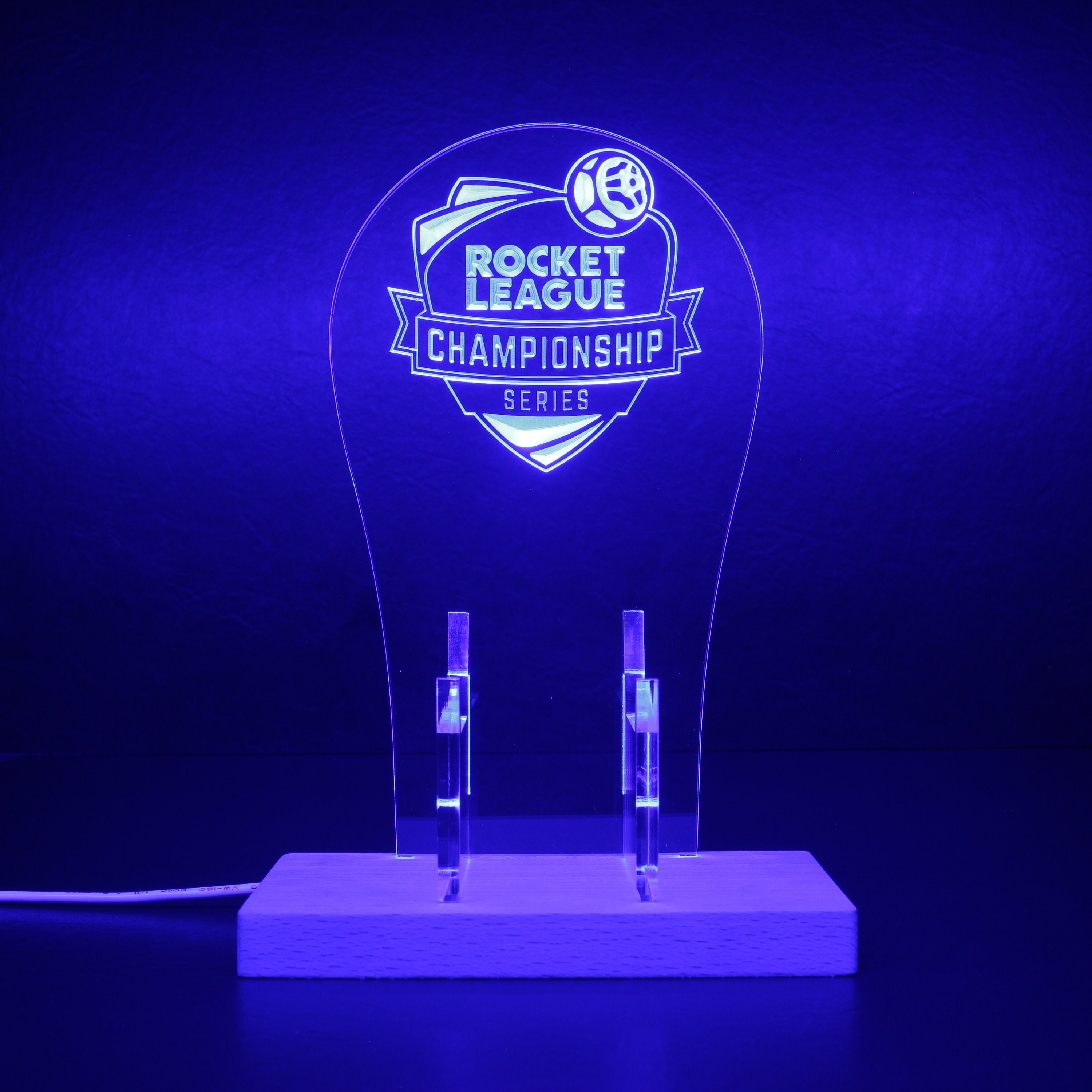 Rocket League Championship Series RGB LED Gaming Headset Controller Stand