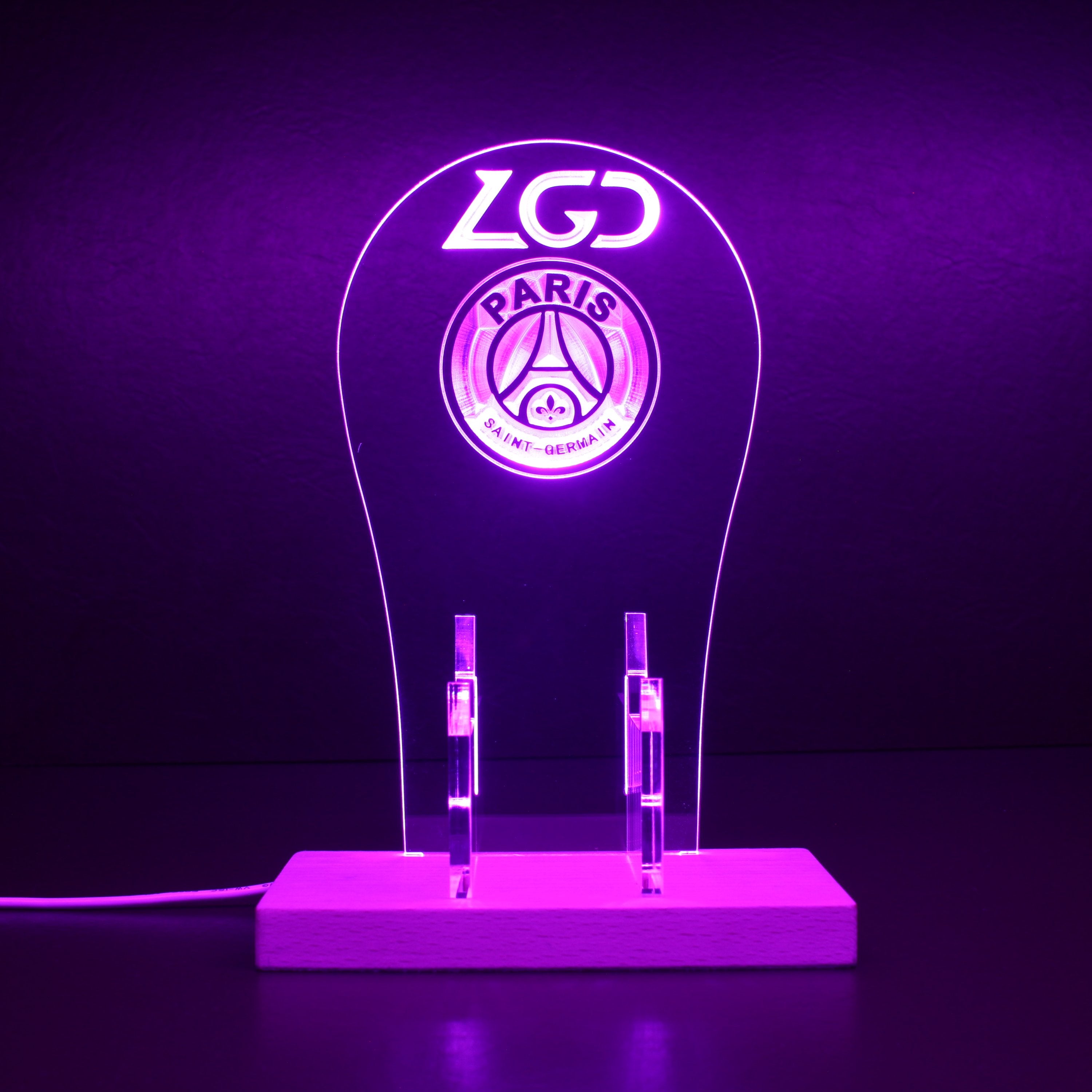 PSG.LGD RGB LED Gaming Headset Controller Stand