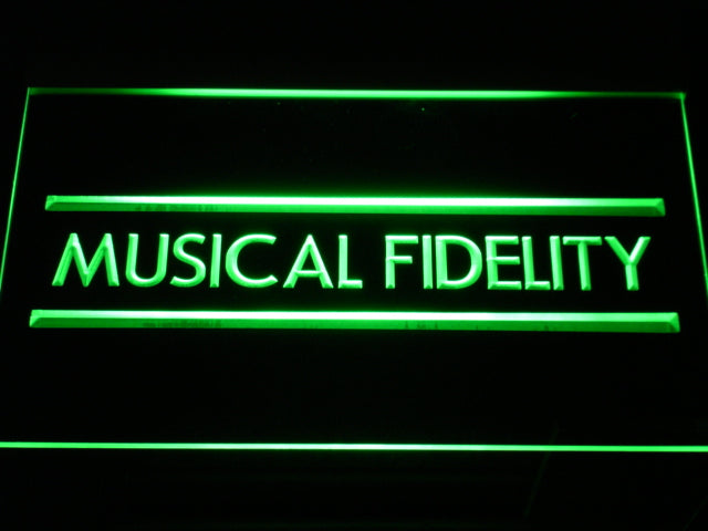 Musical Fidelity Hi-fi System Neon Light LED Sign