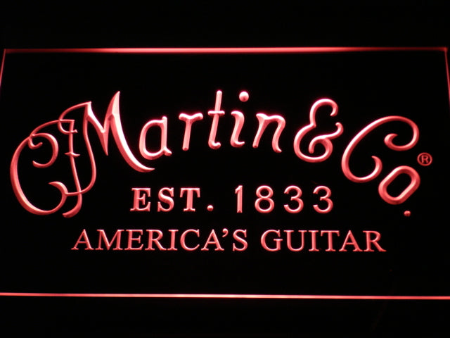 Martin Guitar Neon Light LED Sign