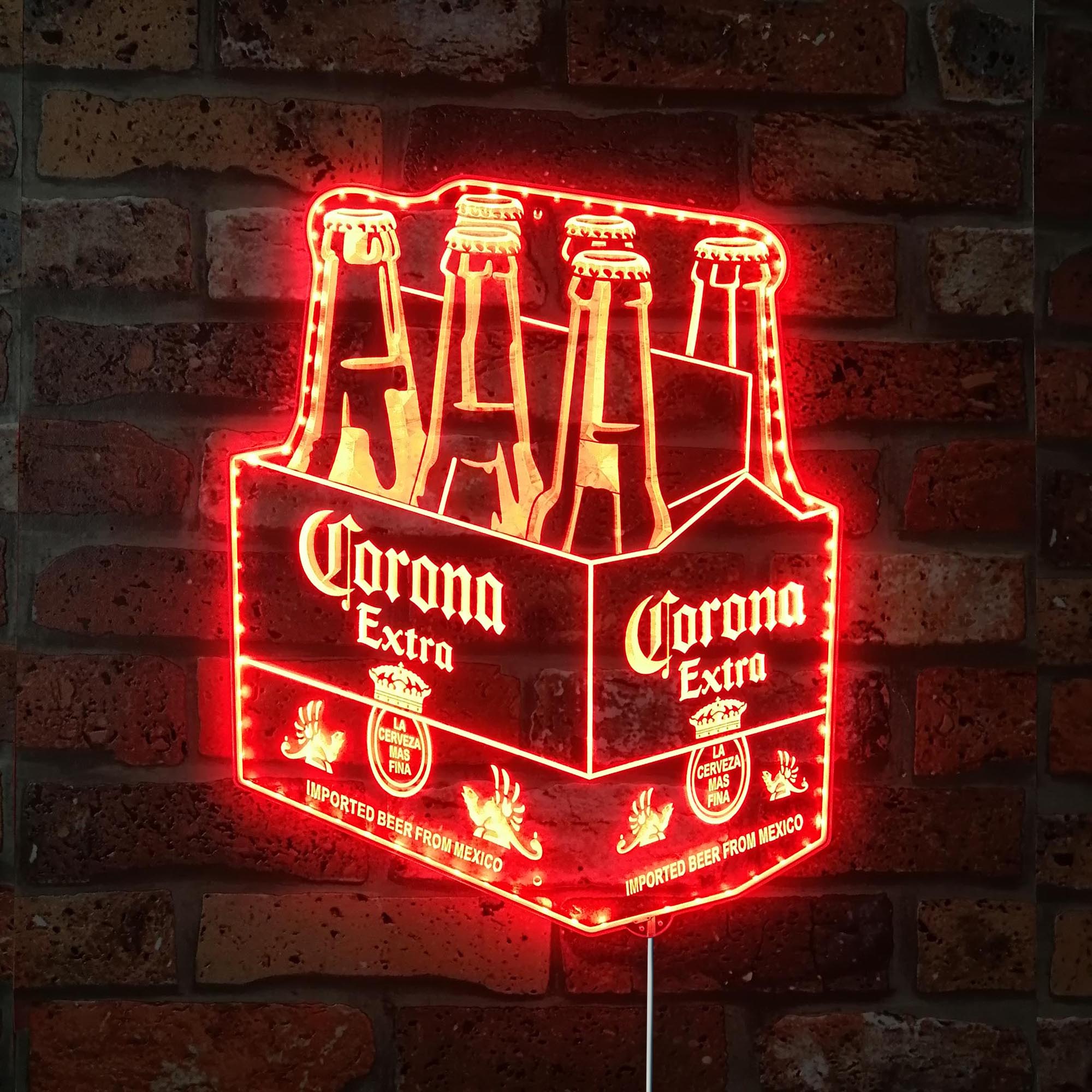 Corona Extra Dynamic RGB Edge Lit LED Sign