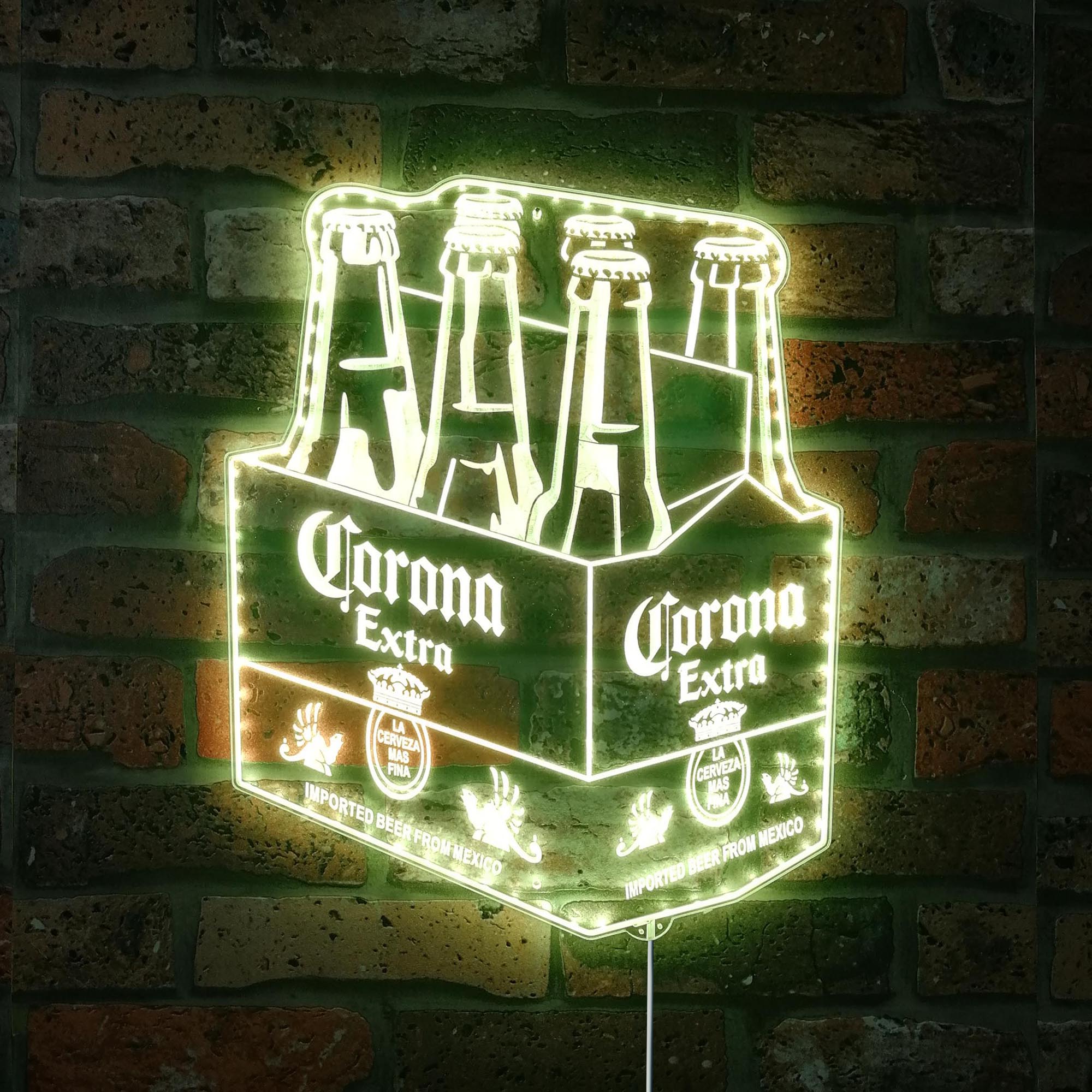 Corona Extra Dynamic RGB Edge Lit LED Sign