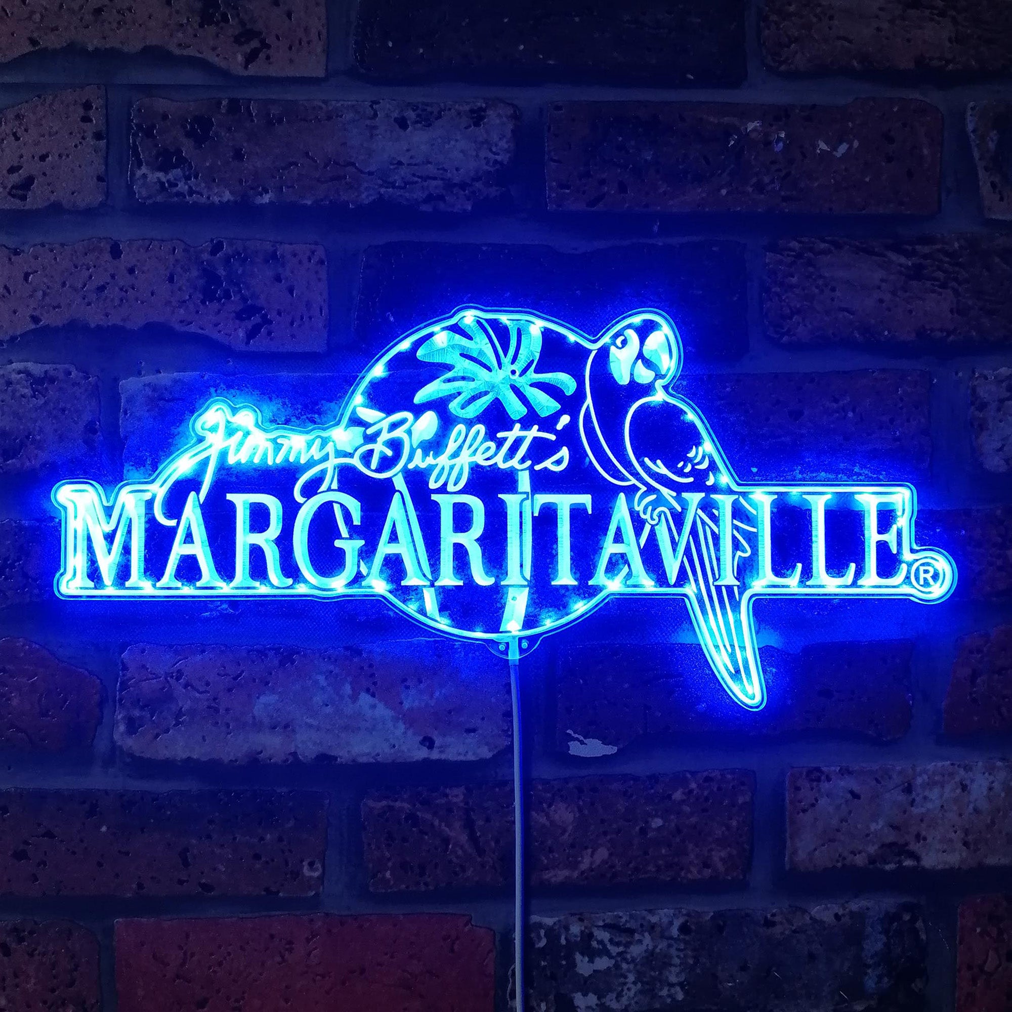 Margaritaville Dynamic RGB Edge Lit LED Sign