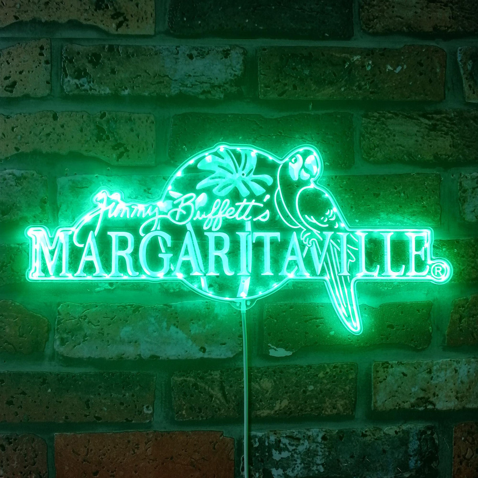 Margaritaville Dynamic RGB Edge Lit LED Sign