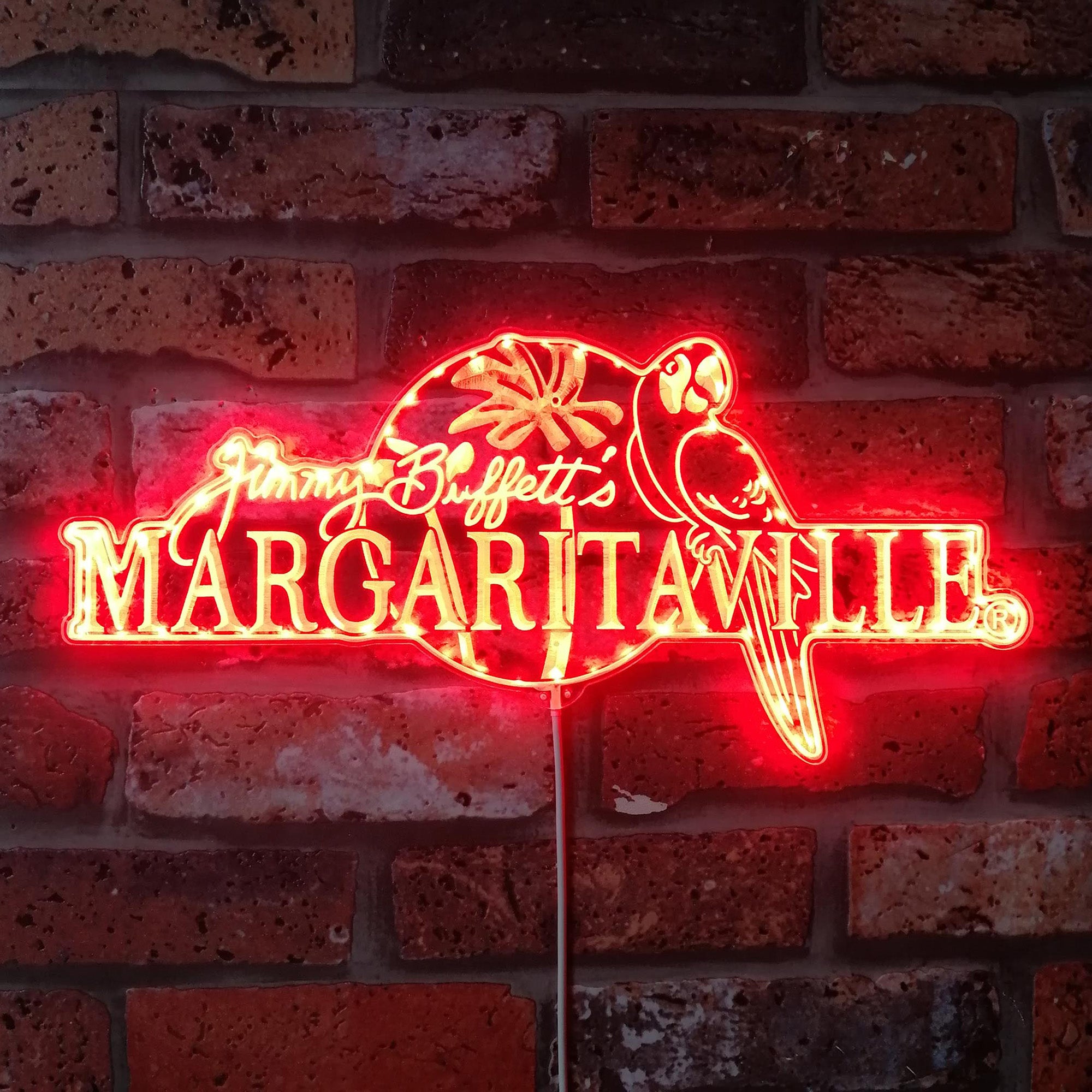 Margaritaville Dynamic RGB Edge Lit LED Sign