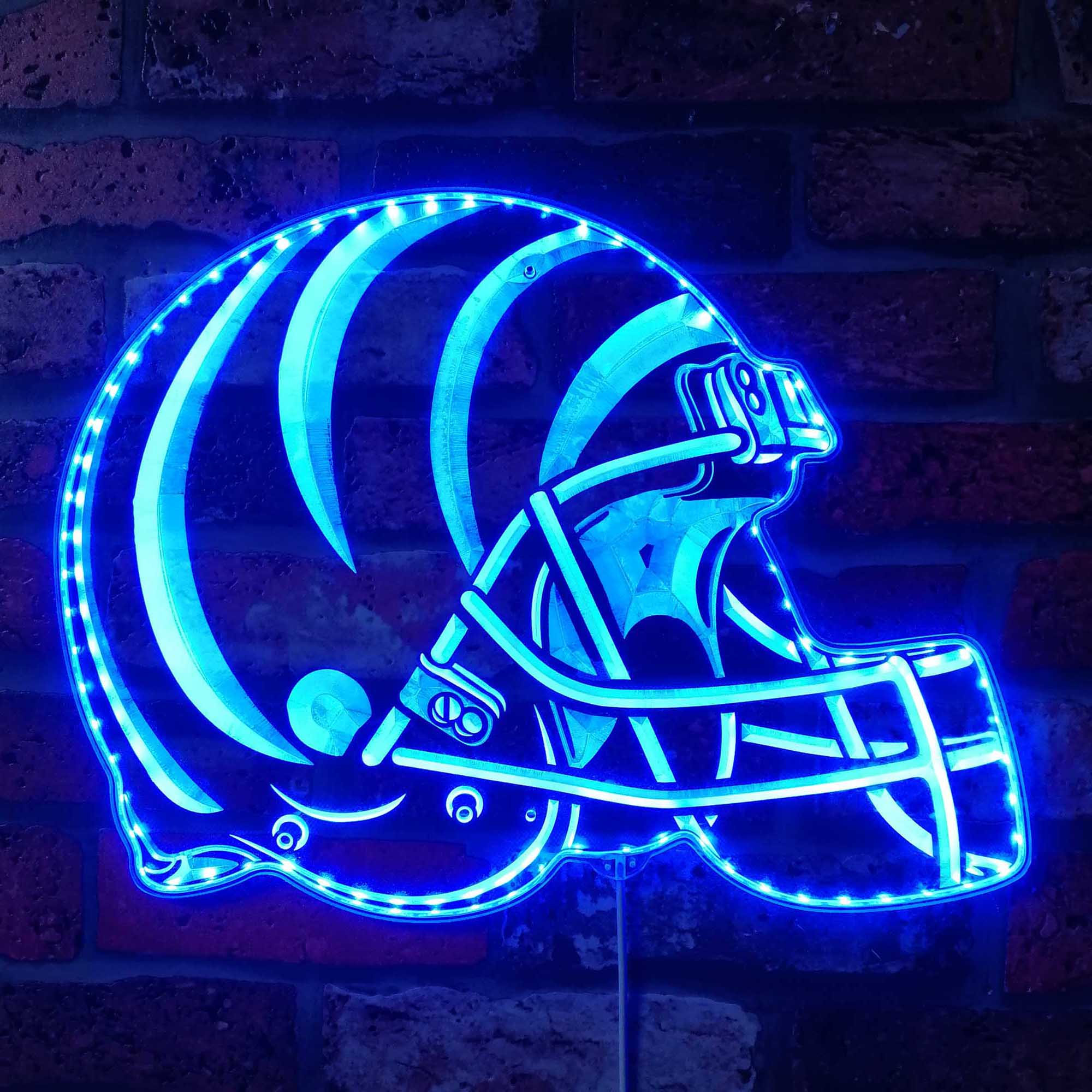 NFL Cincinnati Bengals Sport Dynamic RGB Edge Lit LED Sign