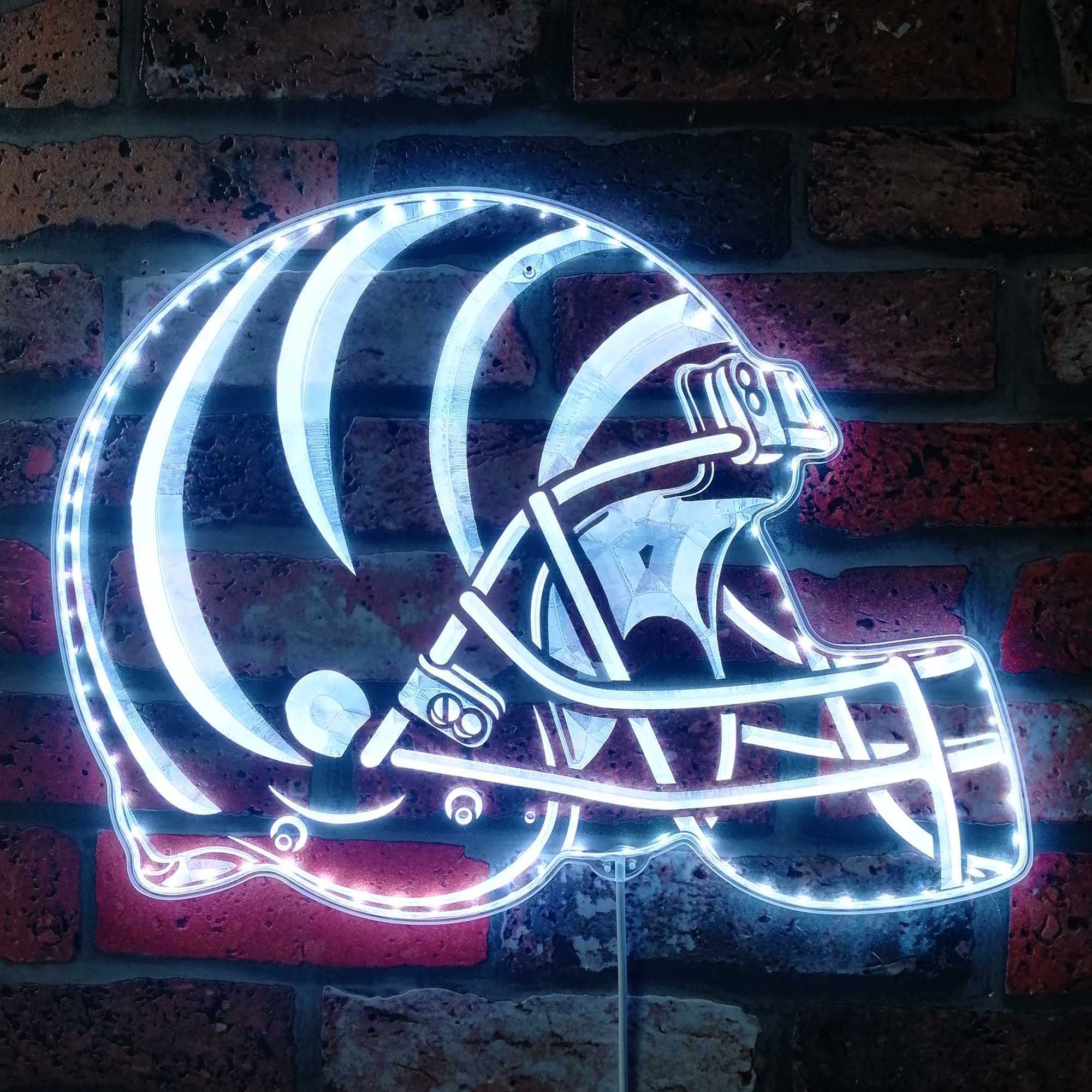 NFL Cincinnati Bengals Sport Dynamic RGB Edge Lit LED Sign