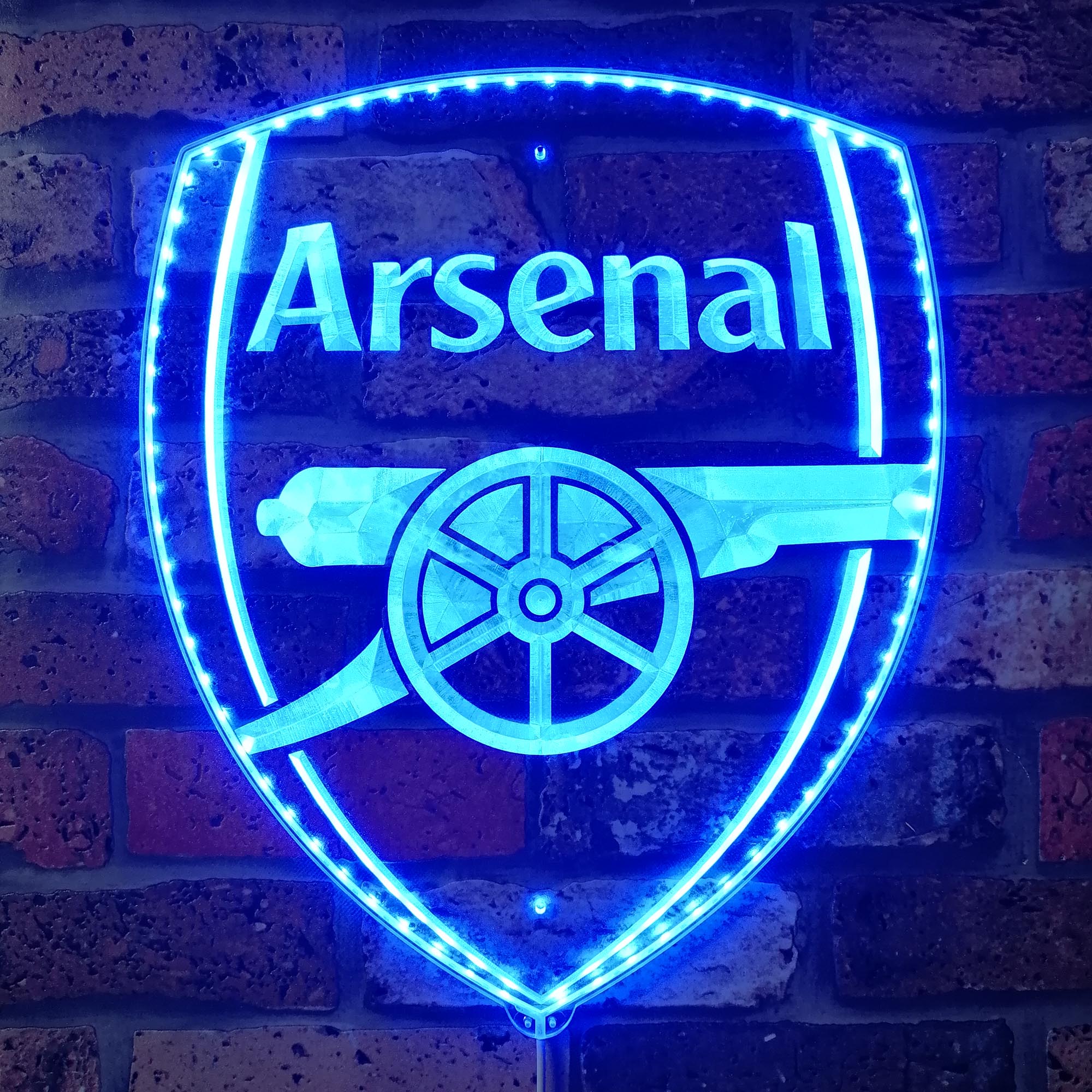 Arsenal F.C. Dynamic RGB Edge Lit LED Sign