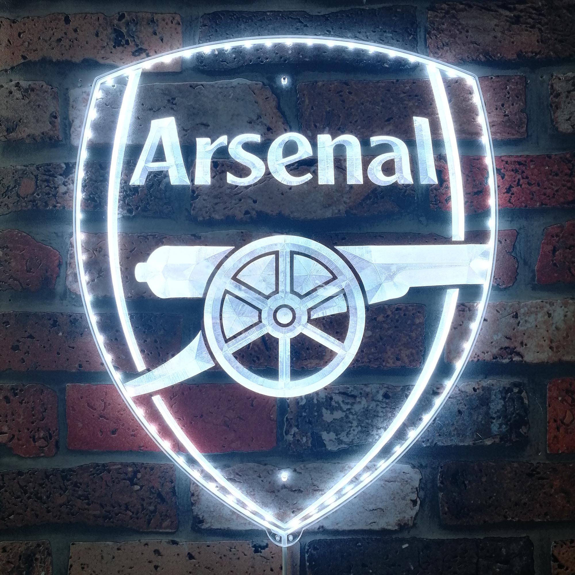 Arsenal F.C. Dynamic RGB Edge Lit LED Sign