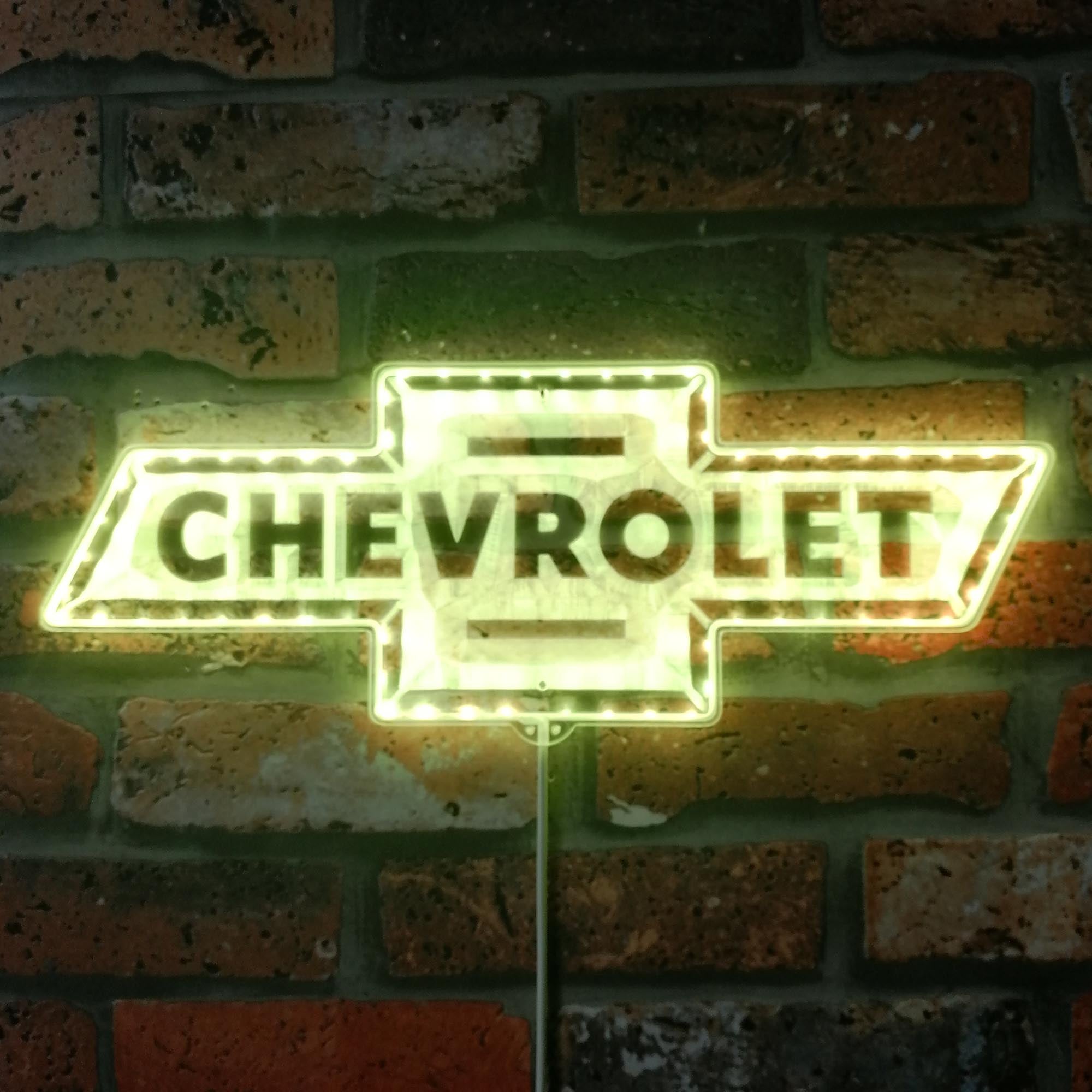 Chevrolet Dynamic RGB Edge Lit LED Sign