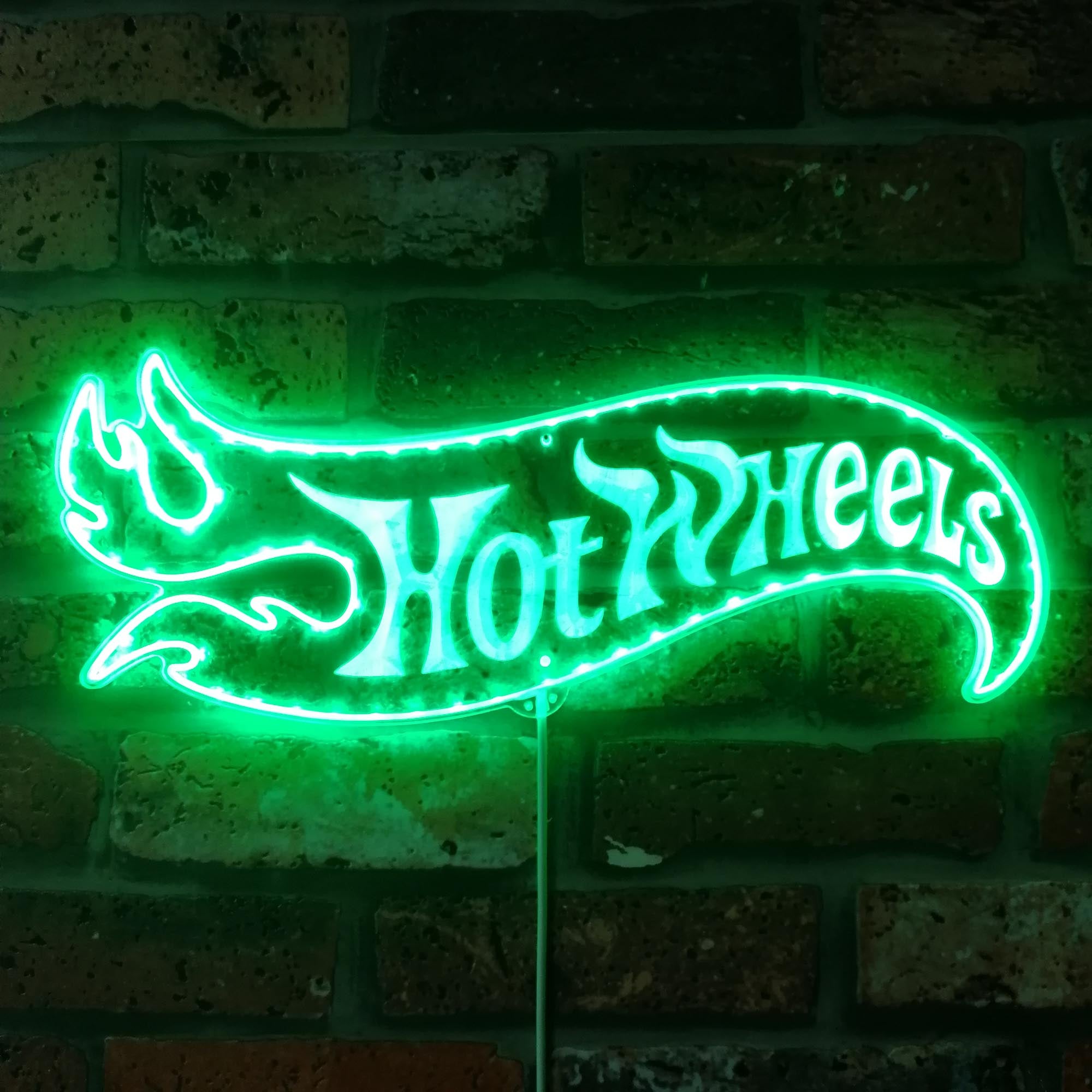 Hotwheels Dynamic RGB Edge Lit LED Sign