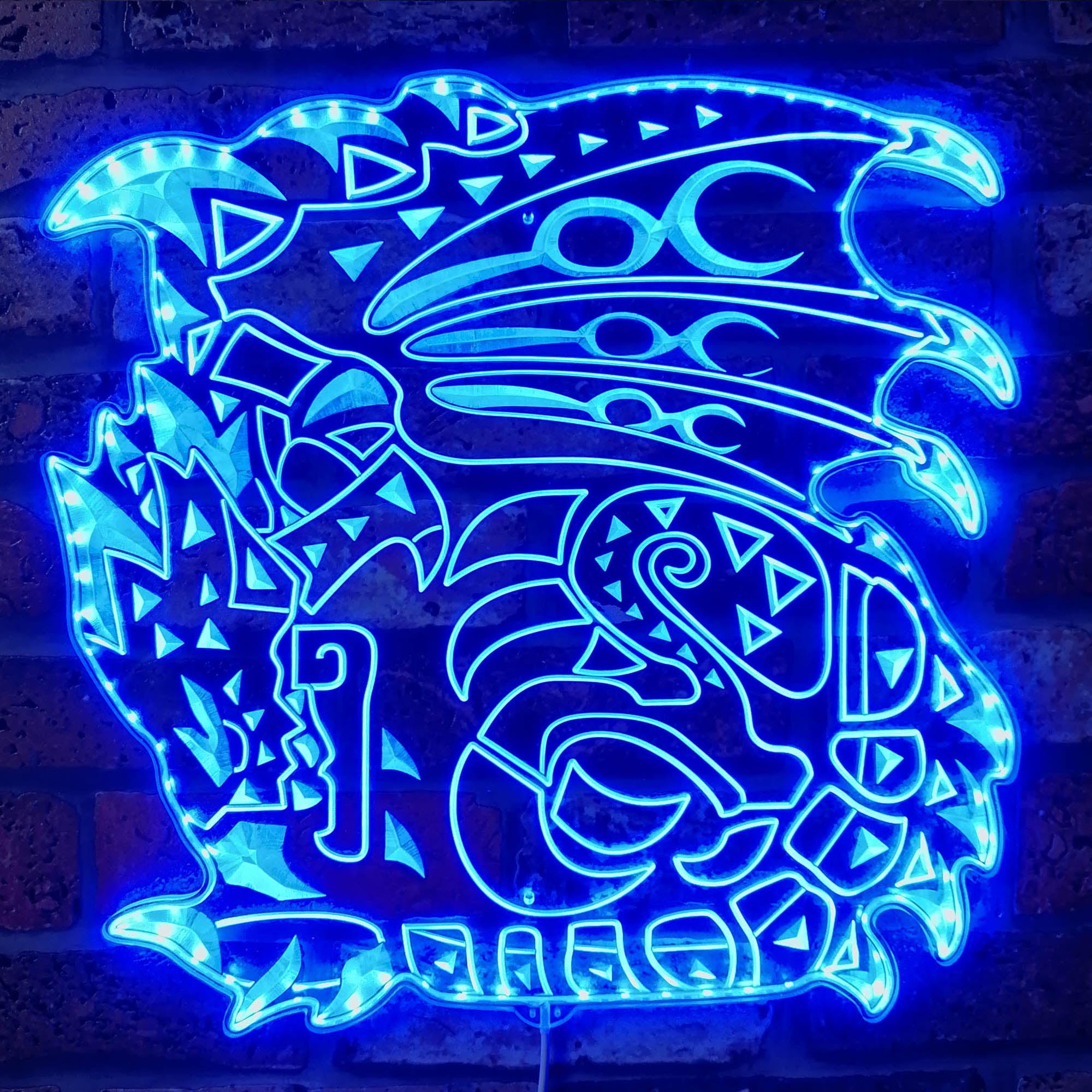 Monster Hunter Rathalos Dynamic RGB Edge Lit LED Sign