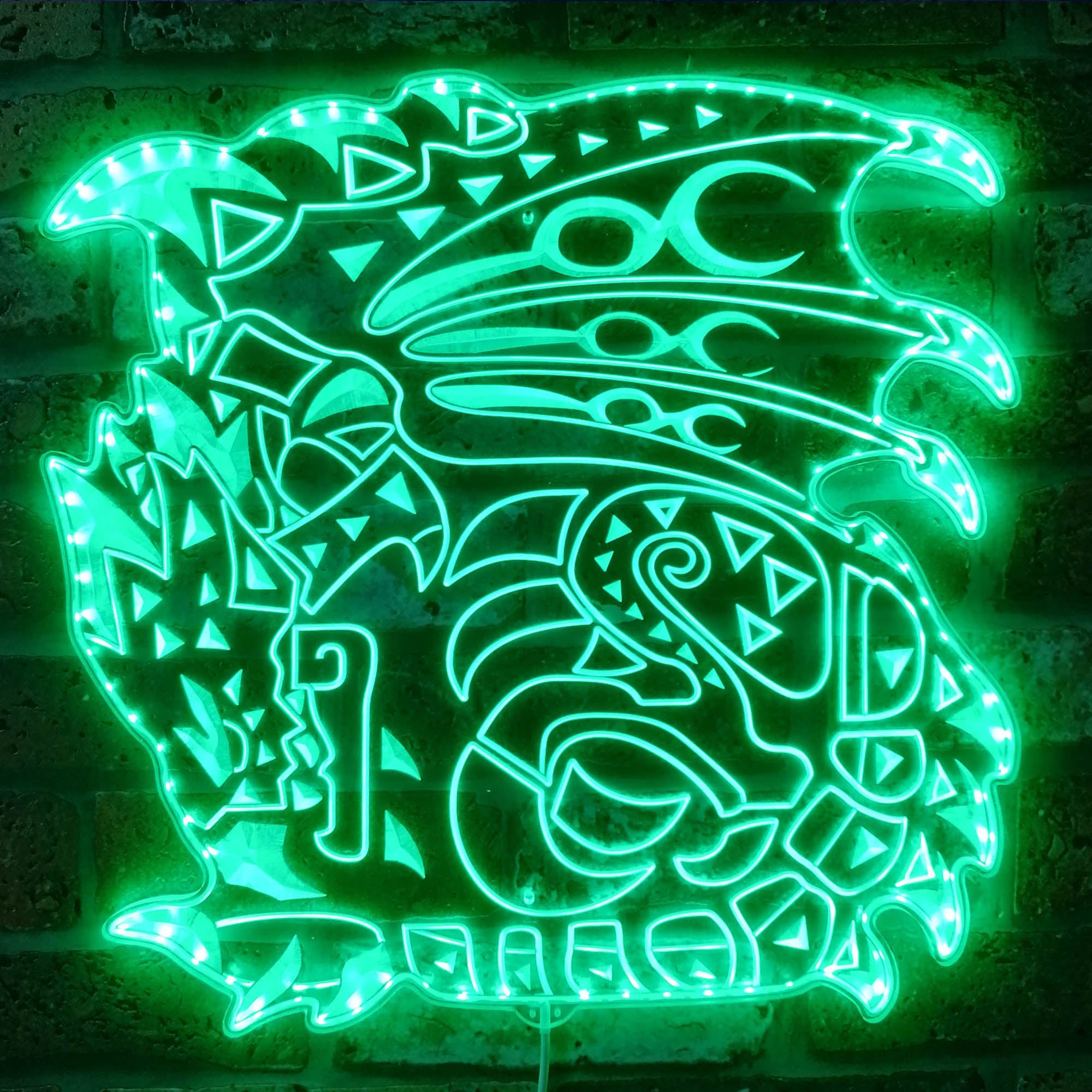 Monster Hunter Rathalos Dynamic RGB Edge Lit LED Sign