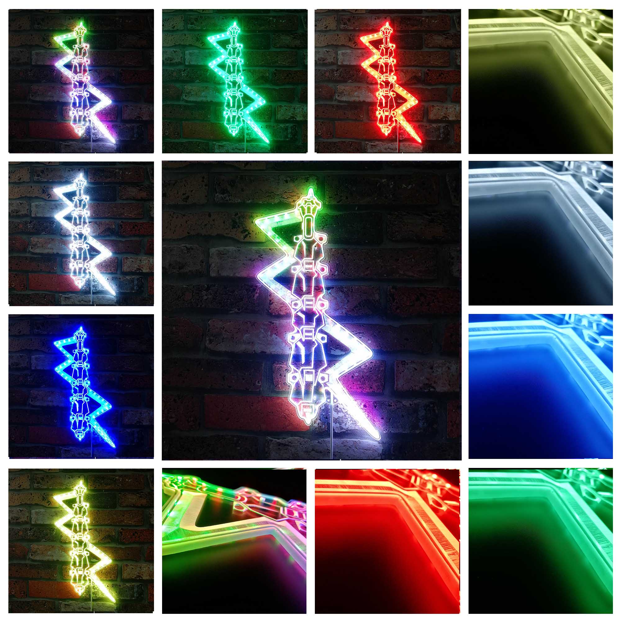 Cyberpunk Edgerunners Dynamic RGB Edge Lit LED Sign