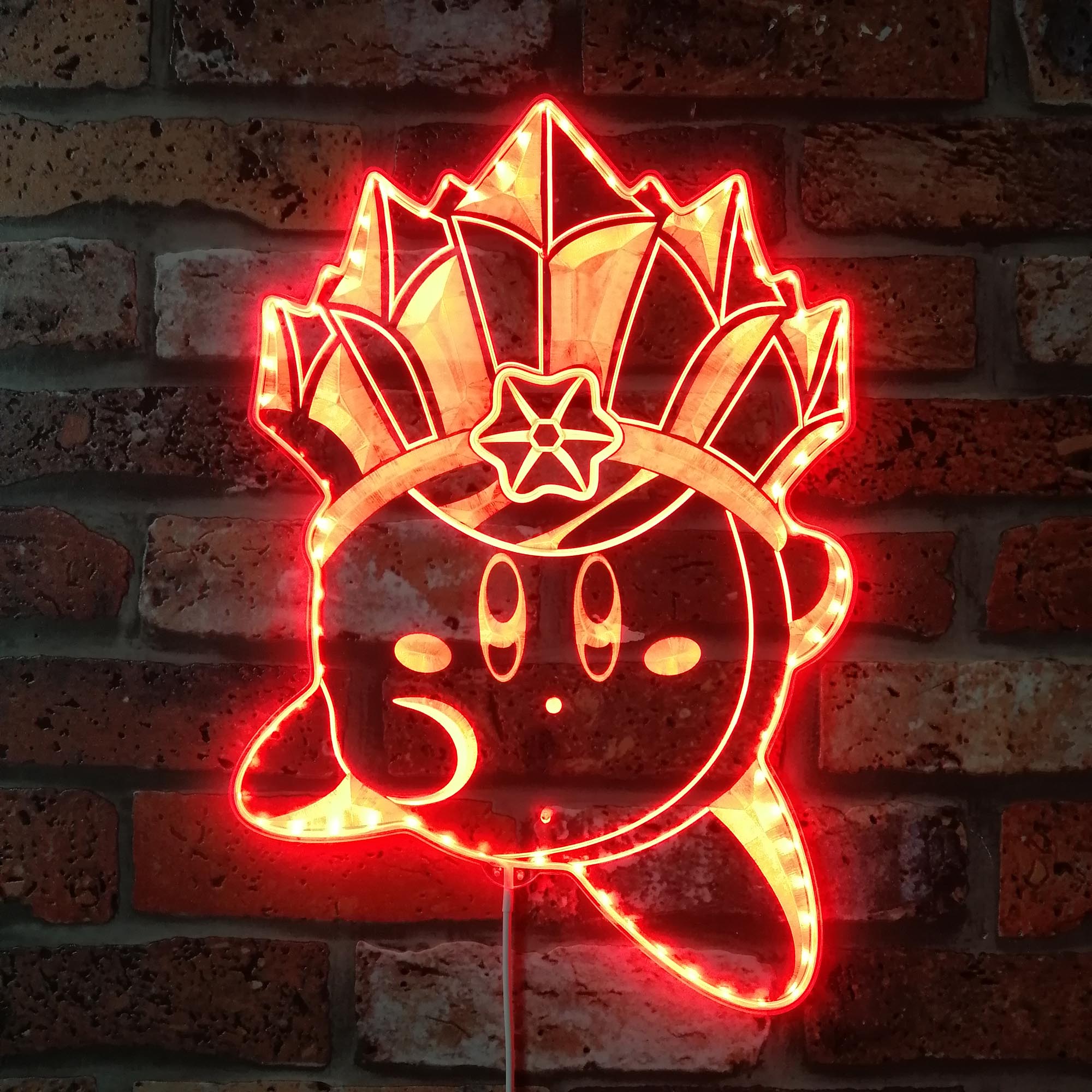 Crown Kirby Dynamic RGB Edge Lit LED Sign