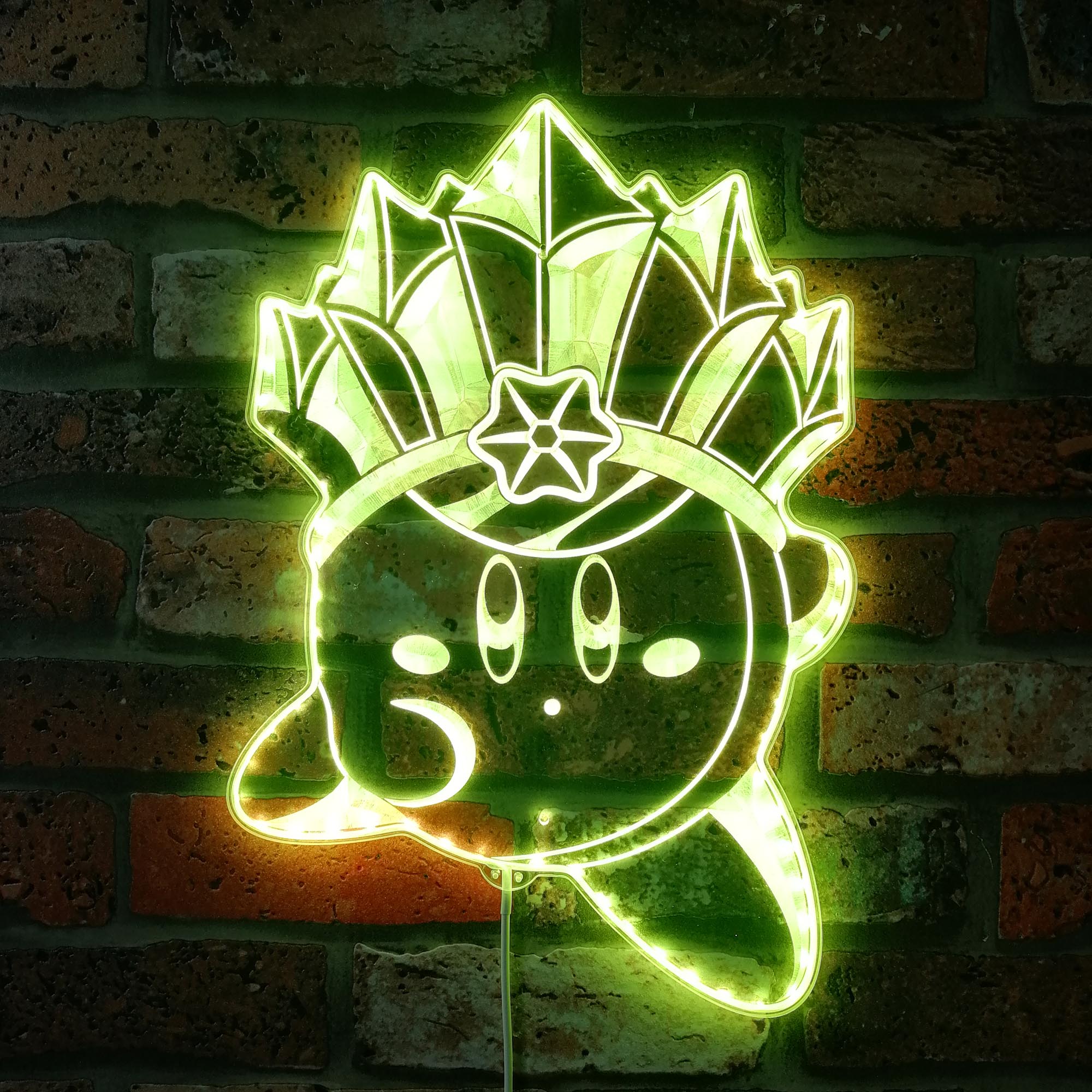 Crown Kirby Dynamic RGB Edge Lit LED Sign