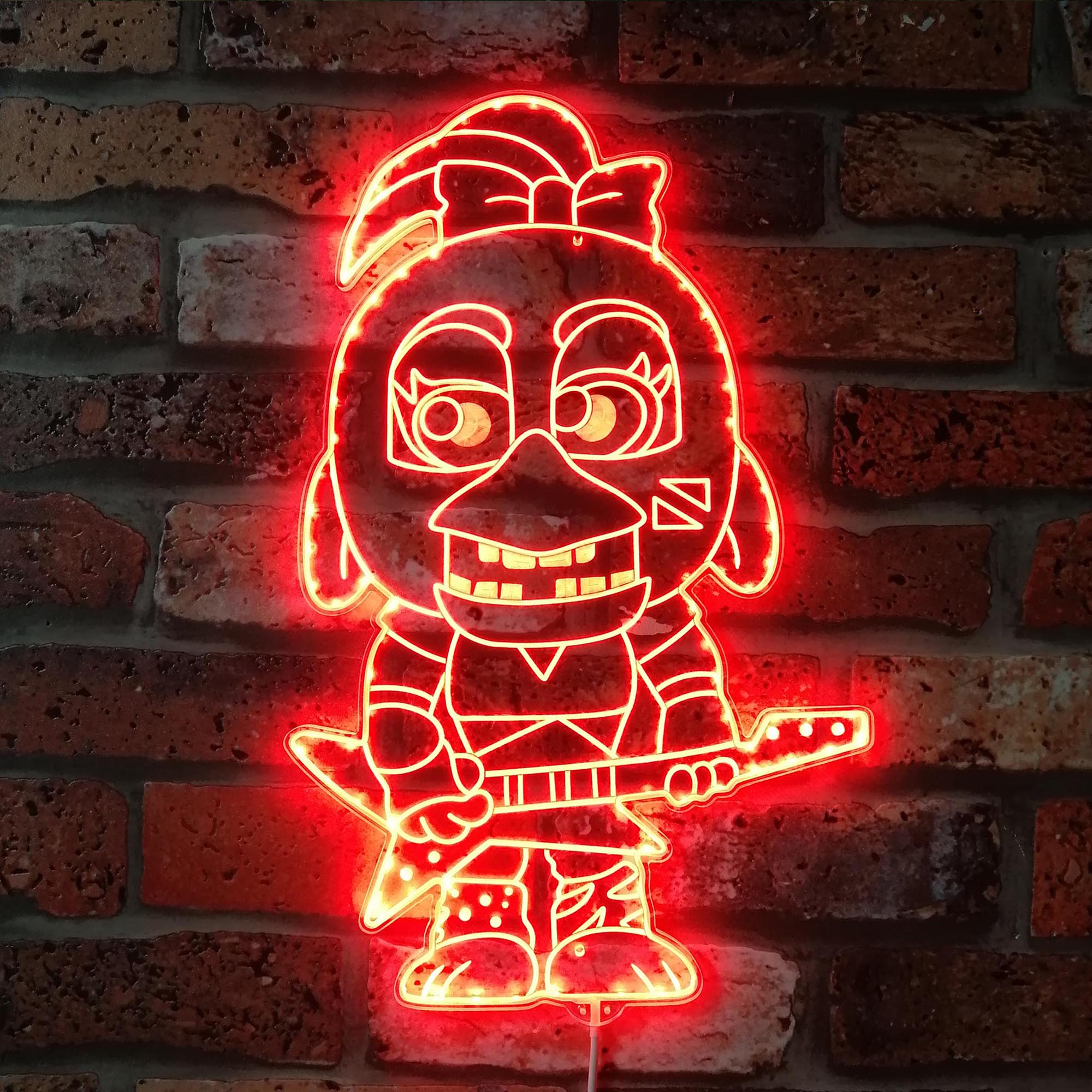 FNAF Chica Dynamic RGB Edge Lit LED Sign