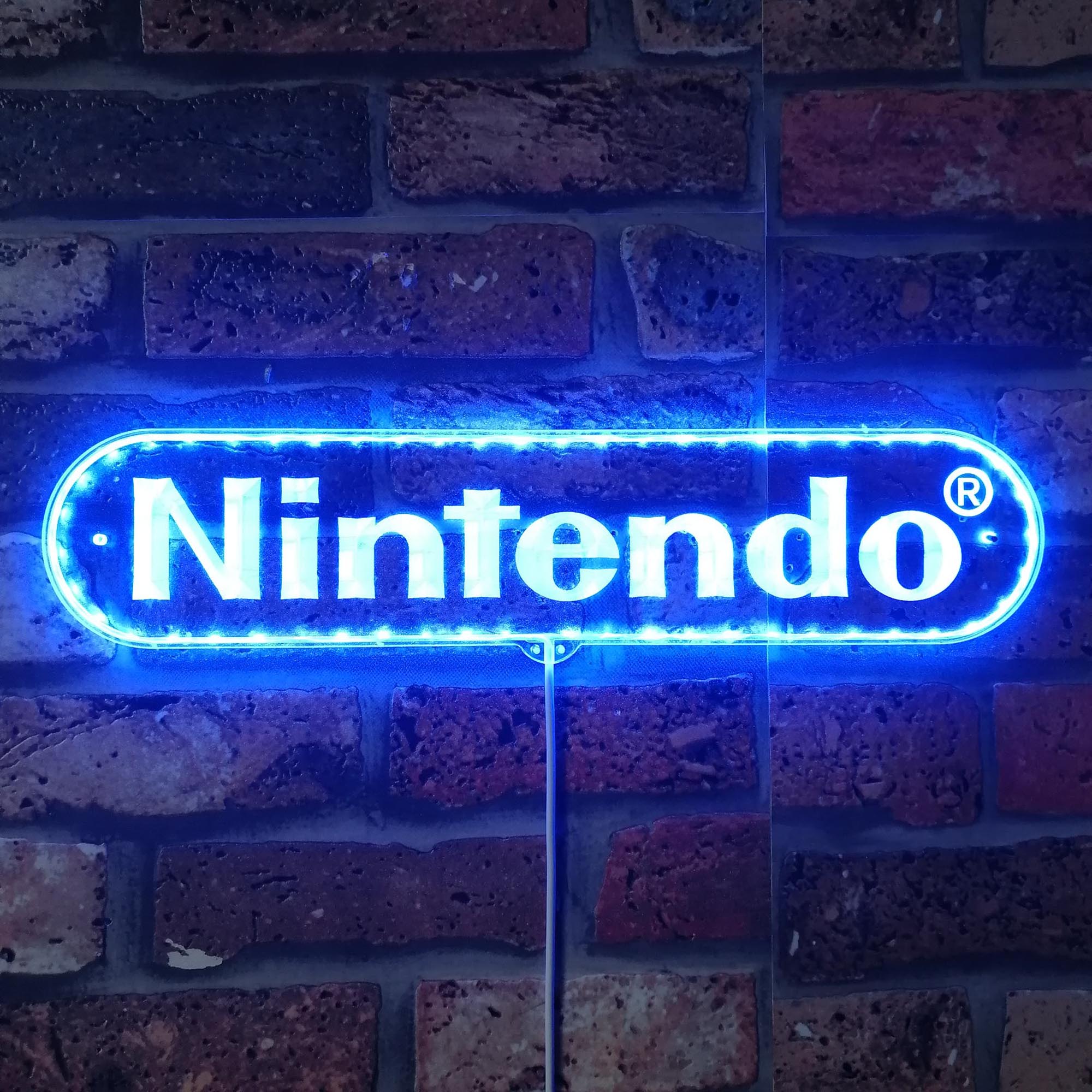 Nintendo Dynamic RGB Edge Lit LED Sign