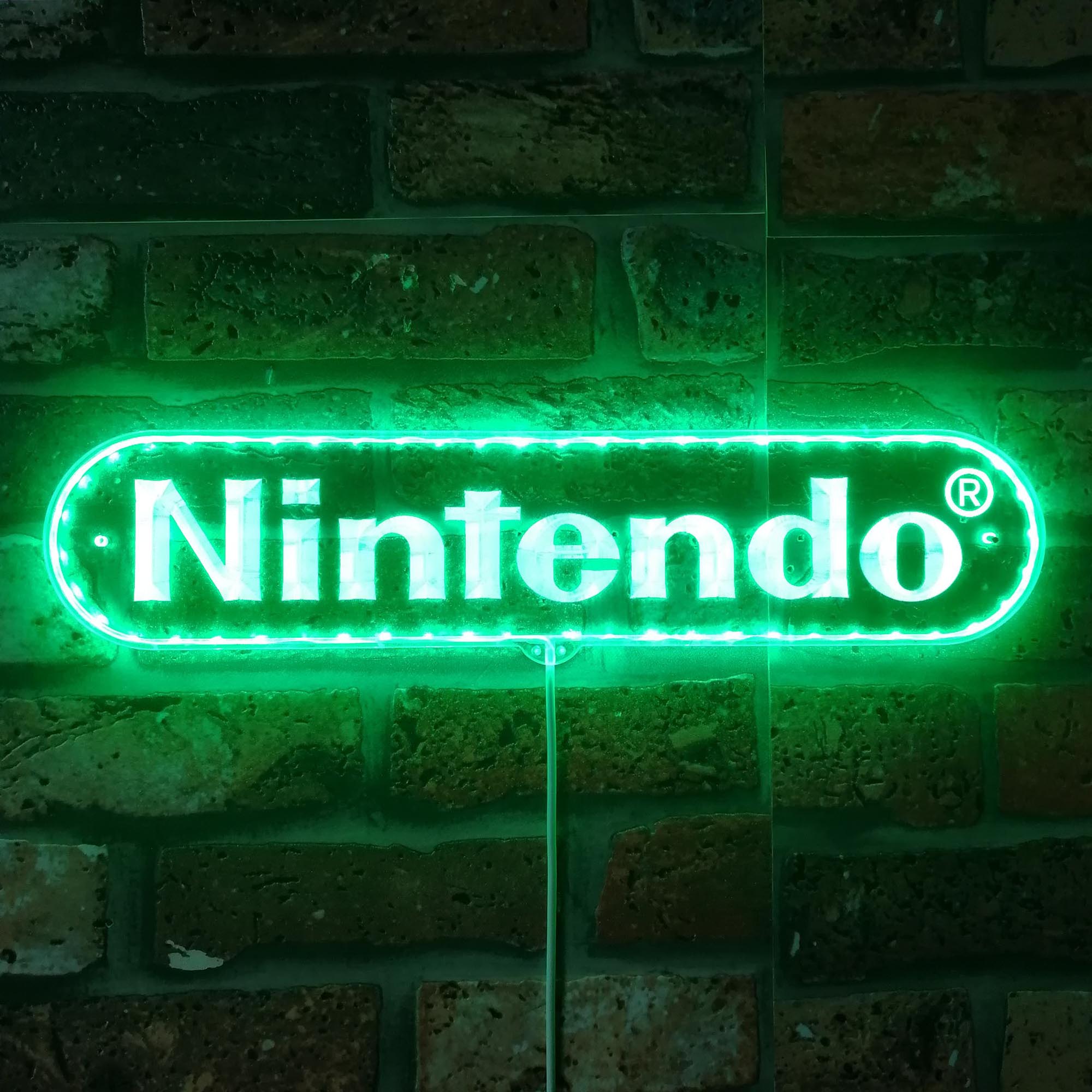 Nintendo Dynamic RGB Edge Lit LED Sign