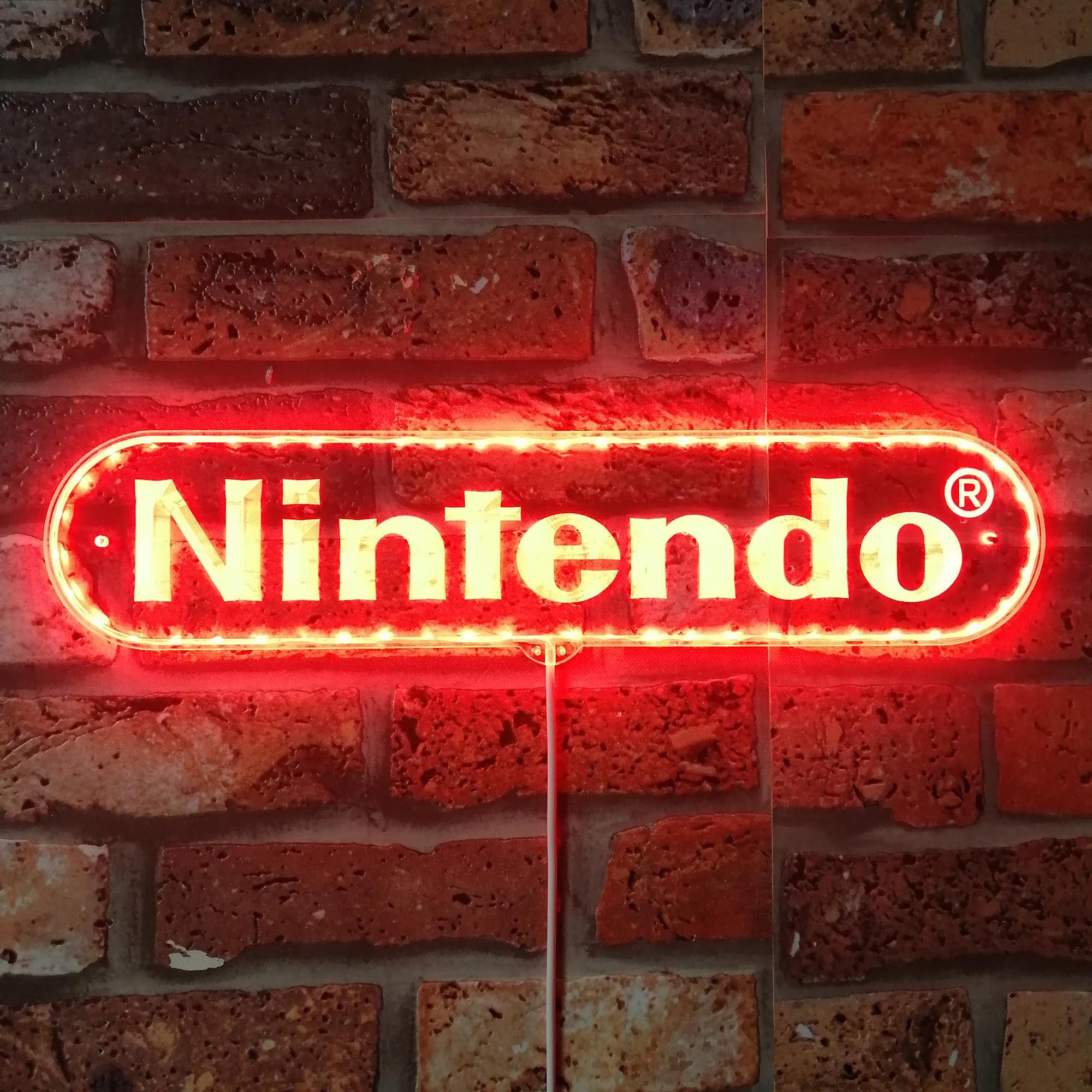 Nintendo Dynamic RGB Edge Lit LED Sign