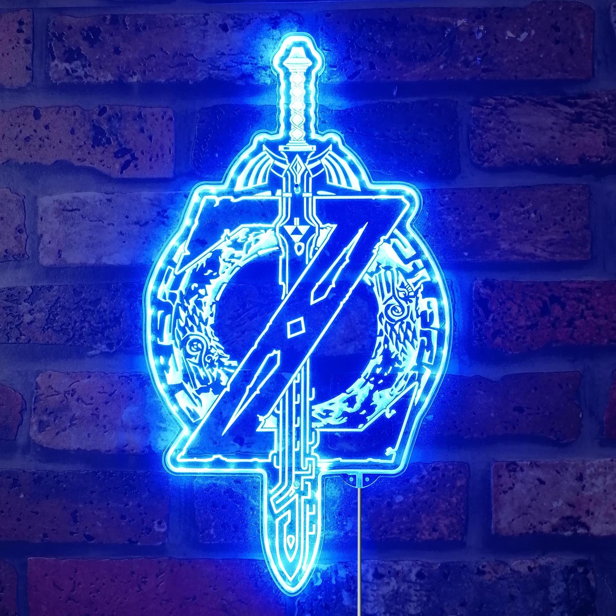 Legend of Zelda Dynamic RGB Edge Lit LED Sign