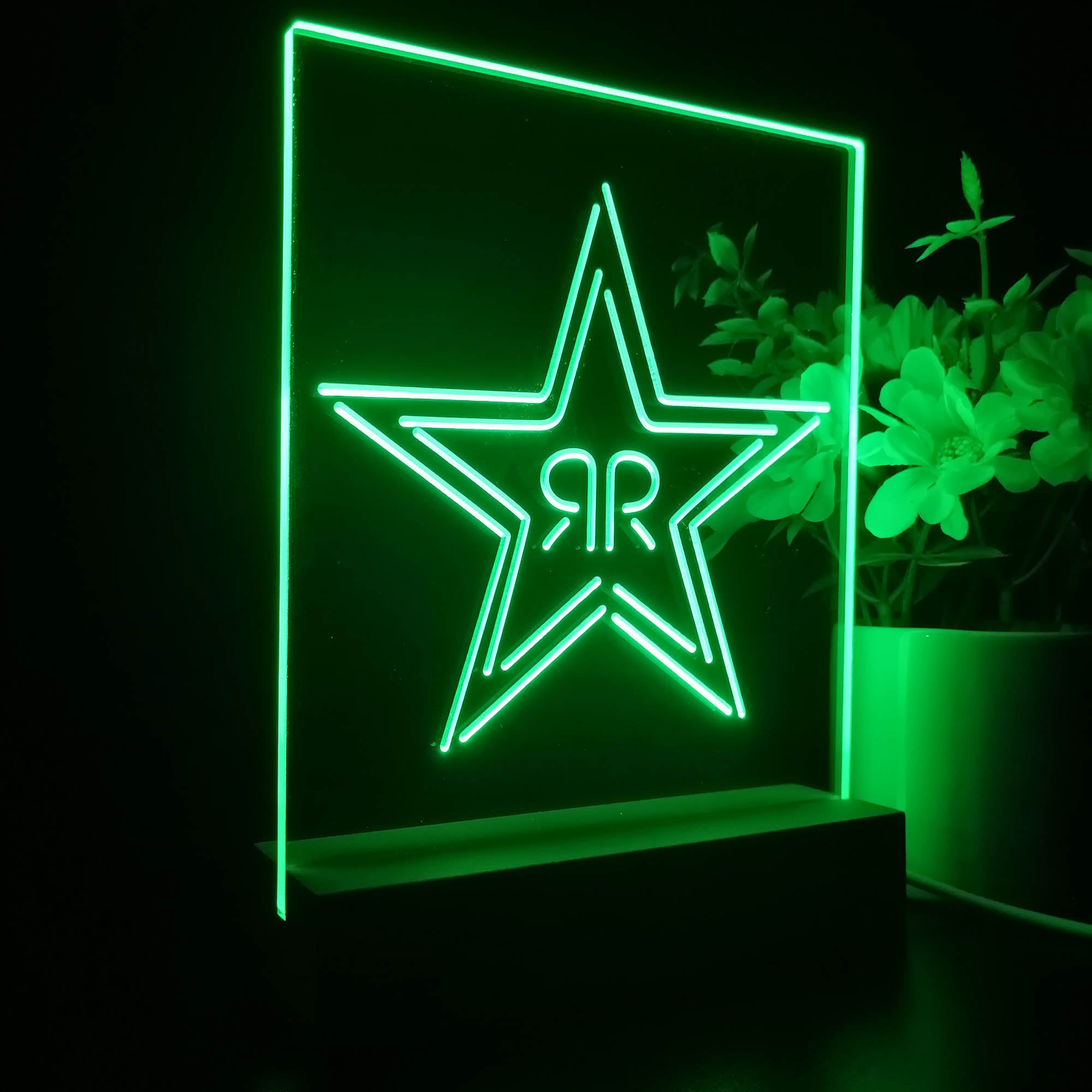 Rockstar Energy Night Light LED Sign