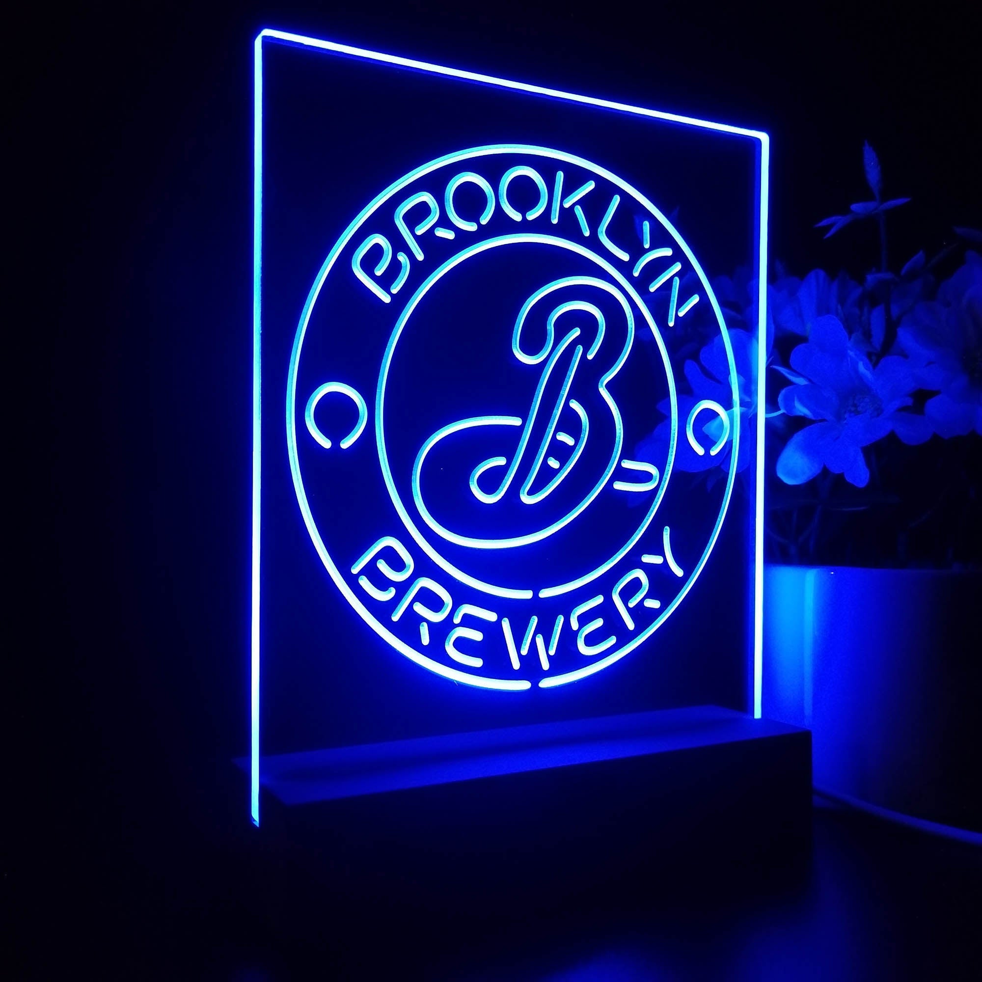 Brooklyn Brewery Night Light LED Sign