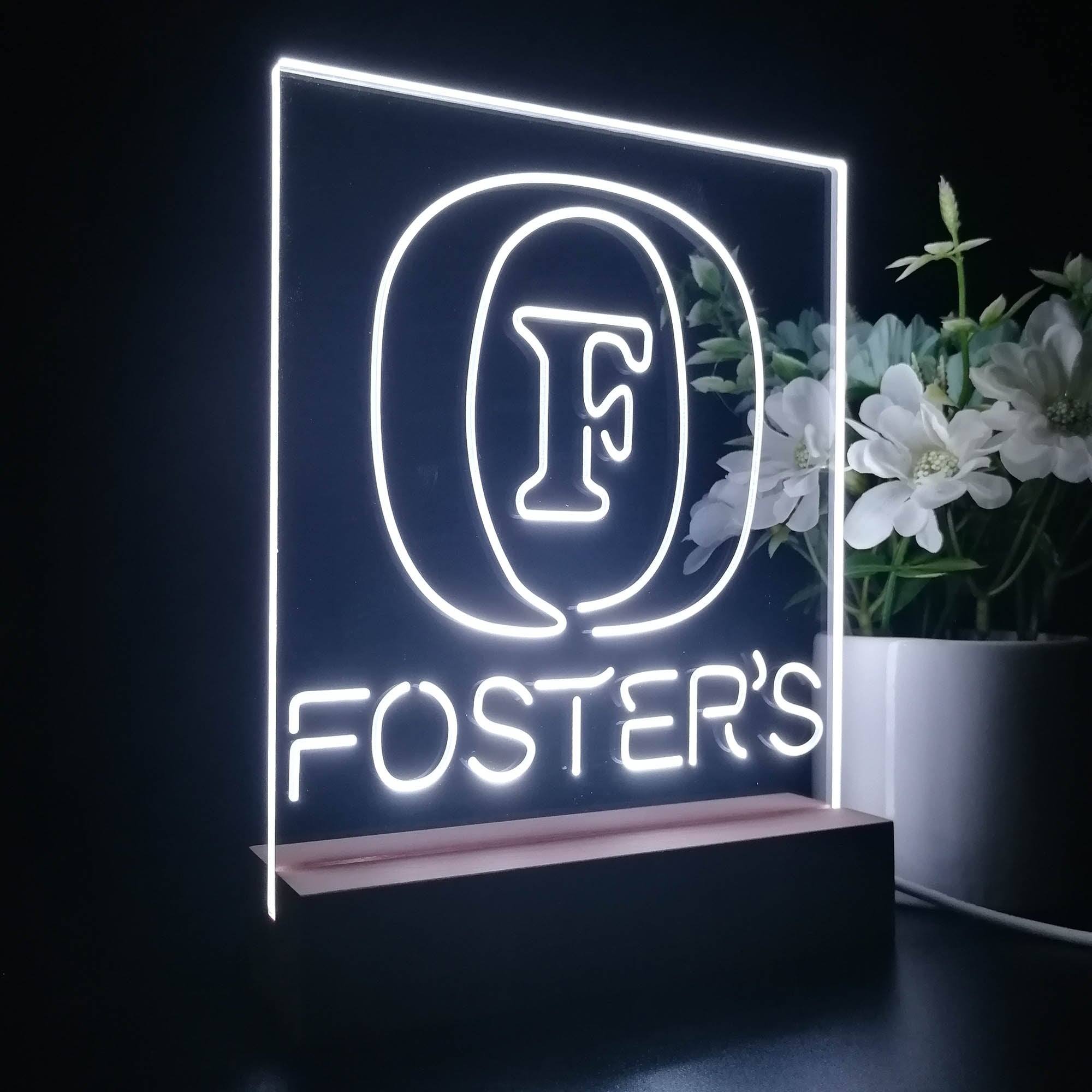 Foster's Beer Night Light LED Sign