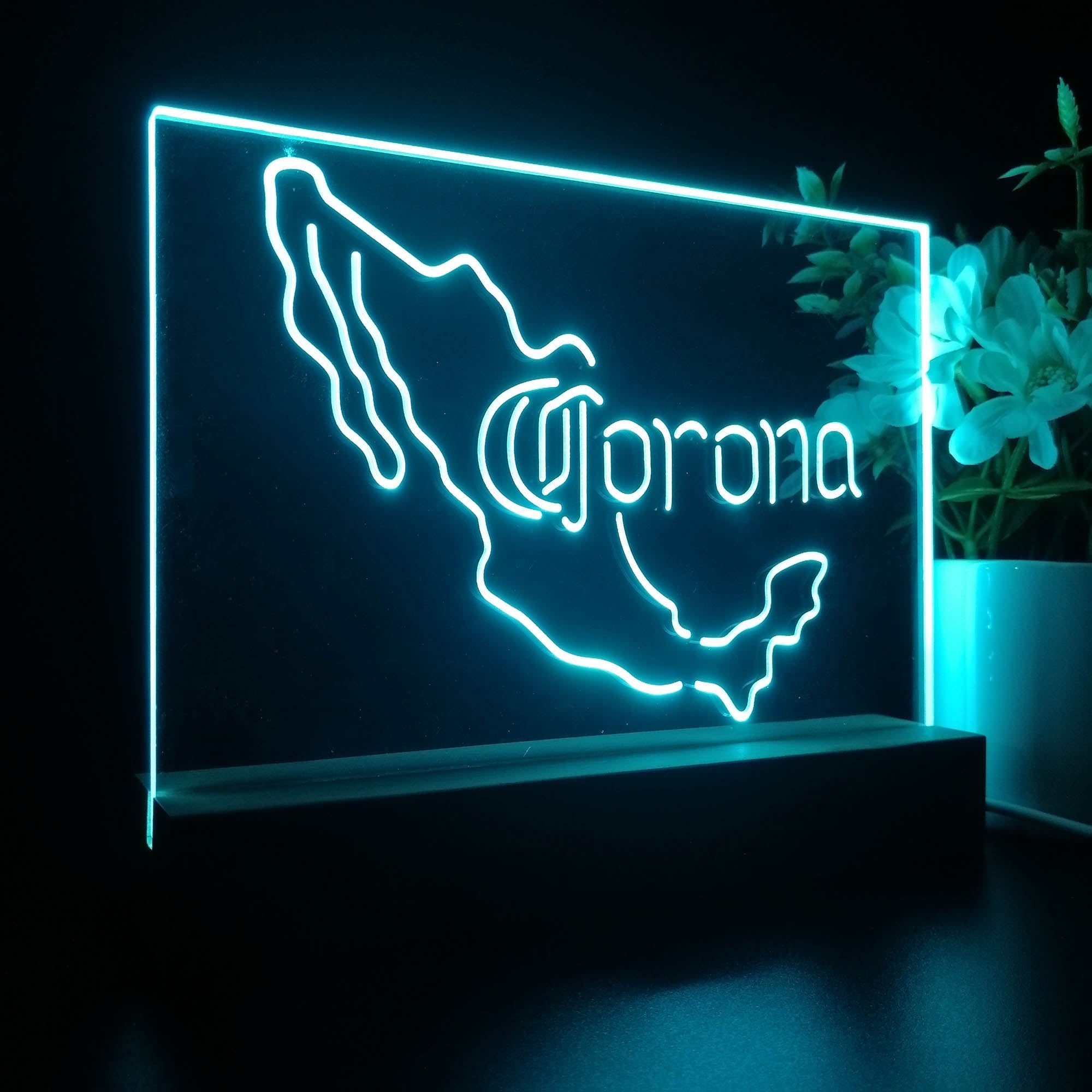 Corona Mexico Cerveza Night Light LED Sign
